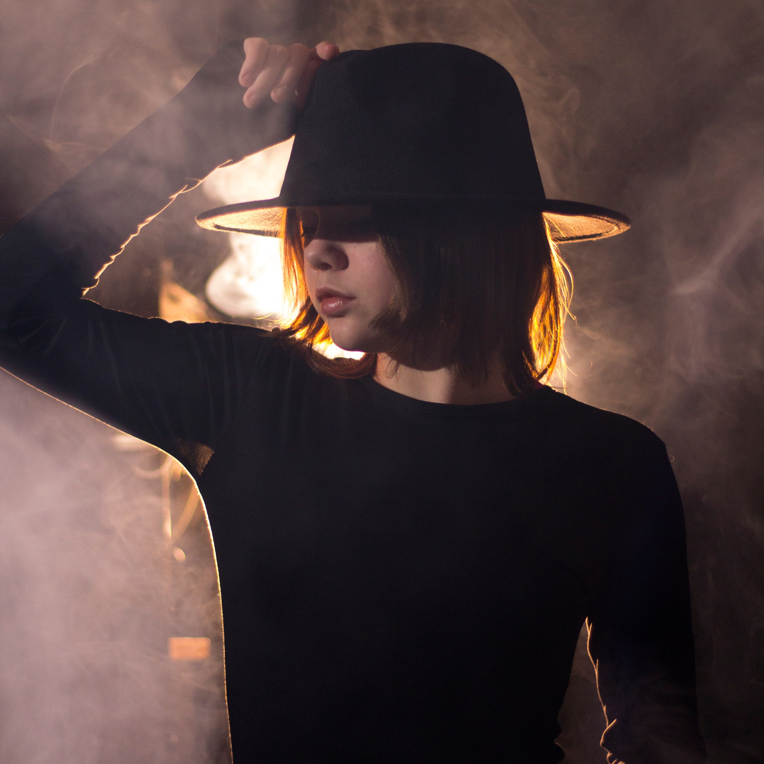 Фотосессия с дым-машиной