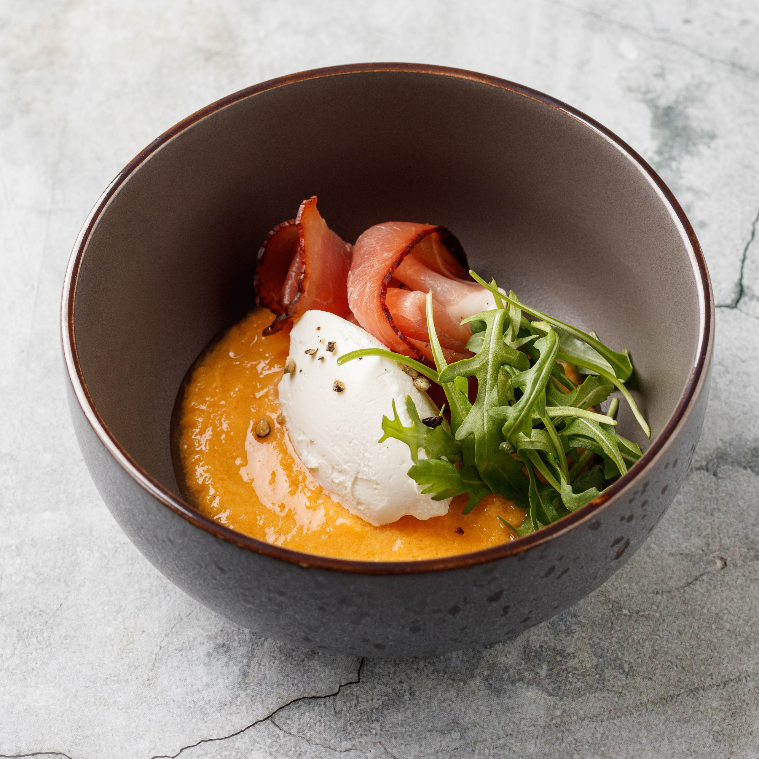 Прошутто с хурмой