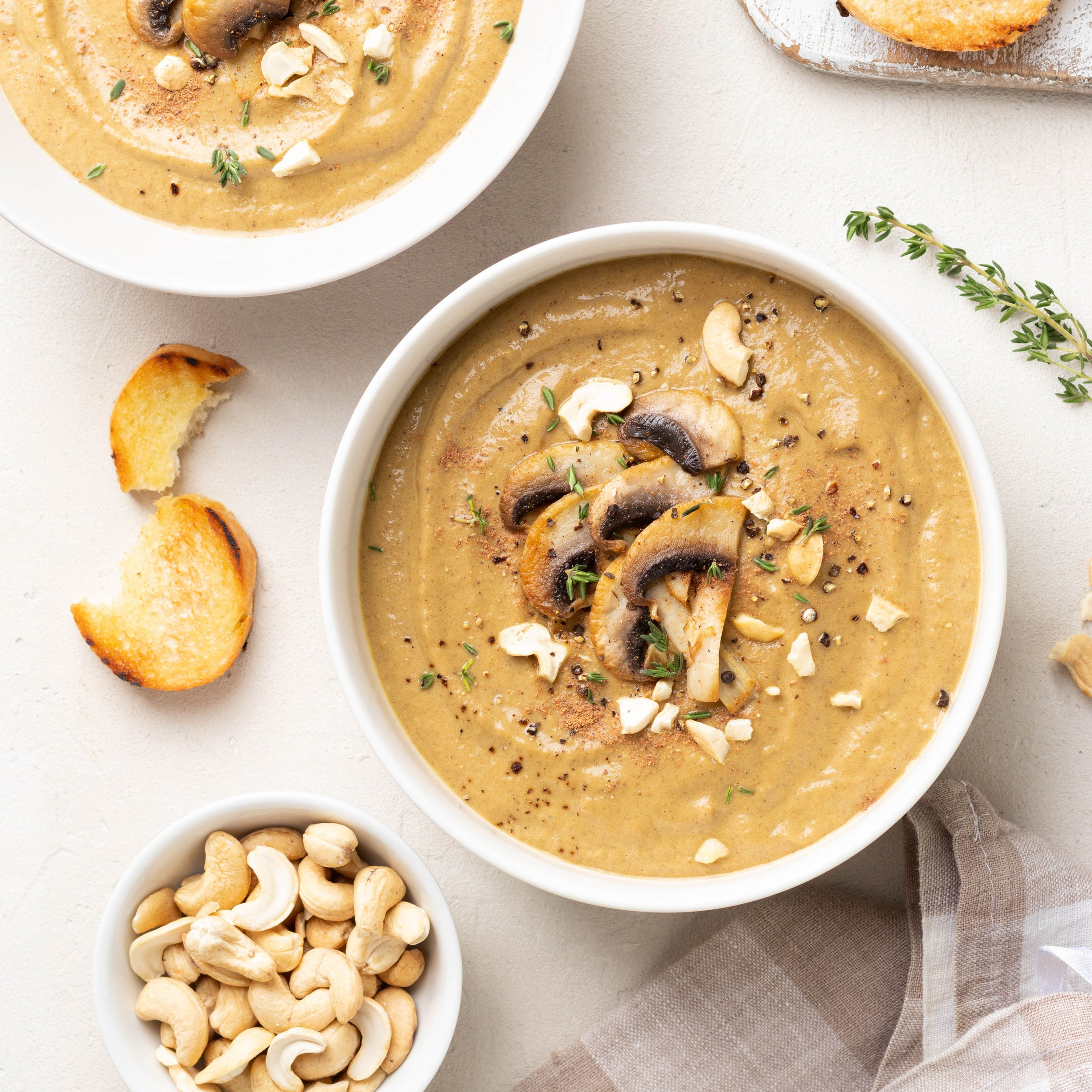 Грибной крем-суп