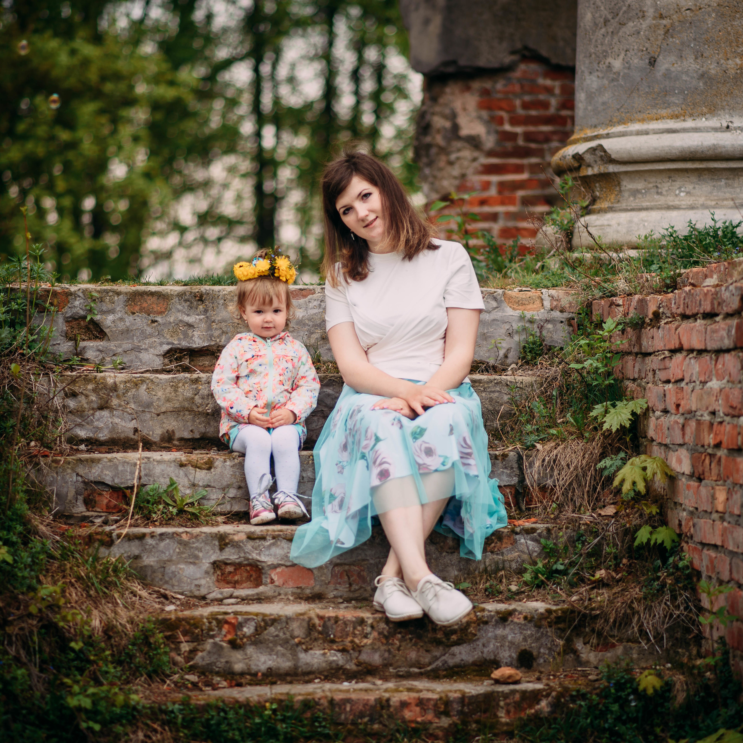 Мама и дочка