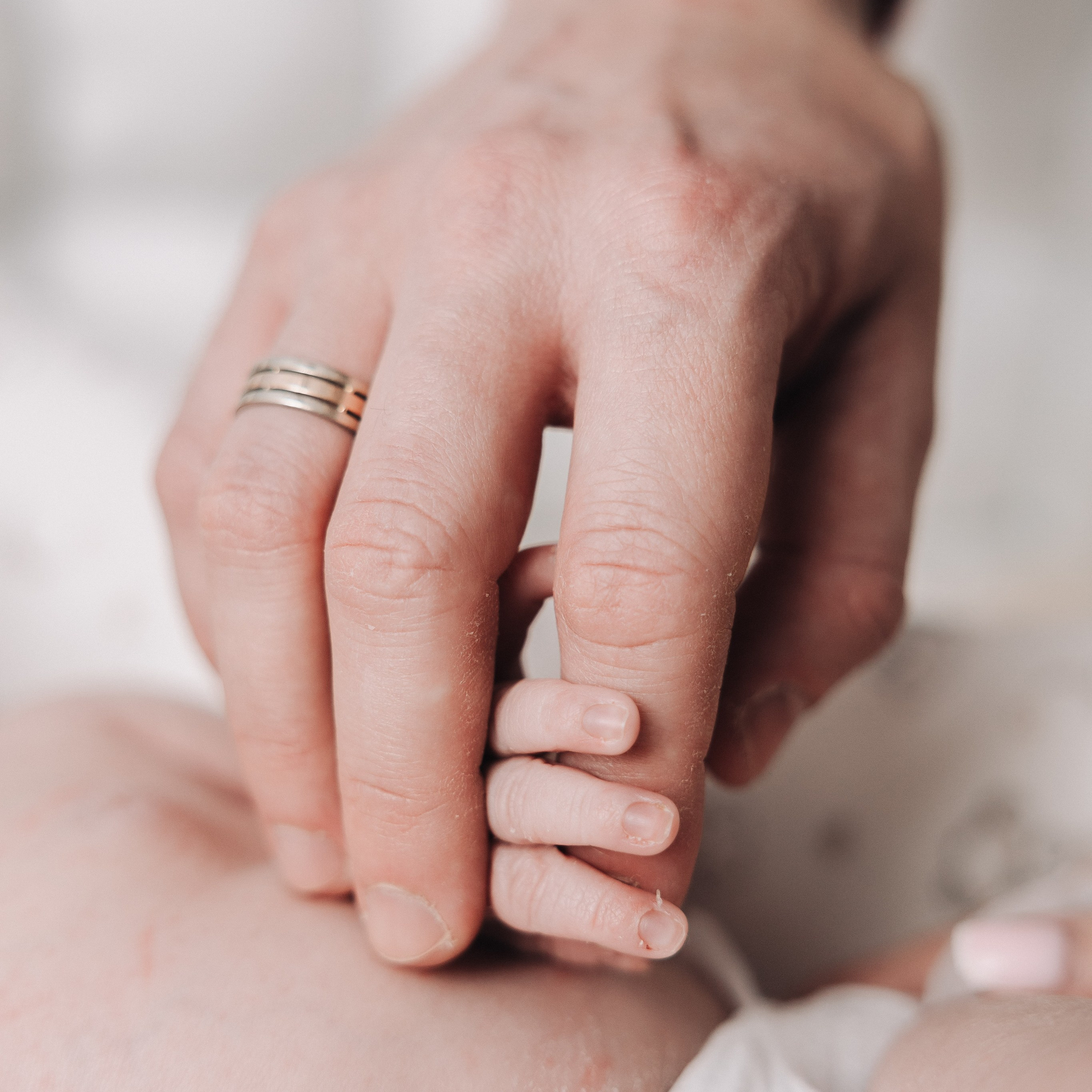 Семья с младенцем