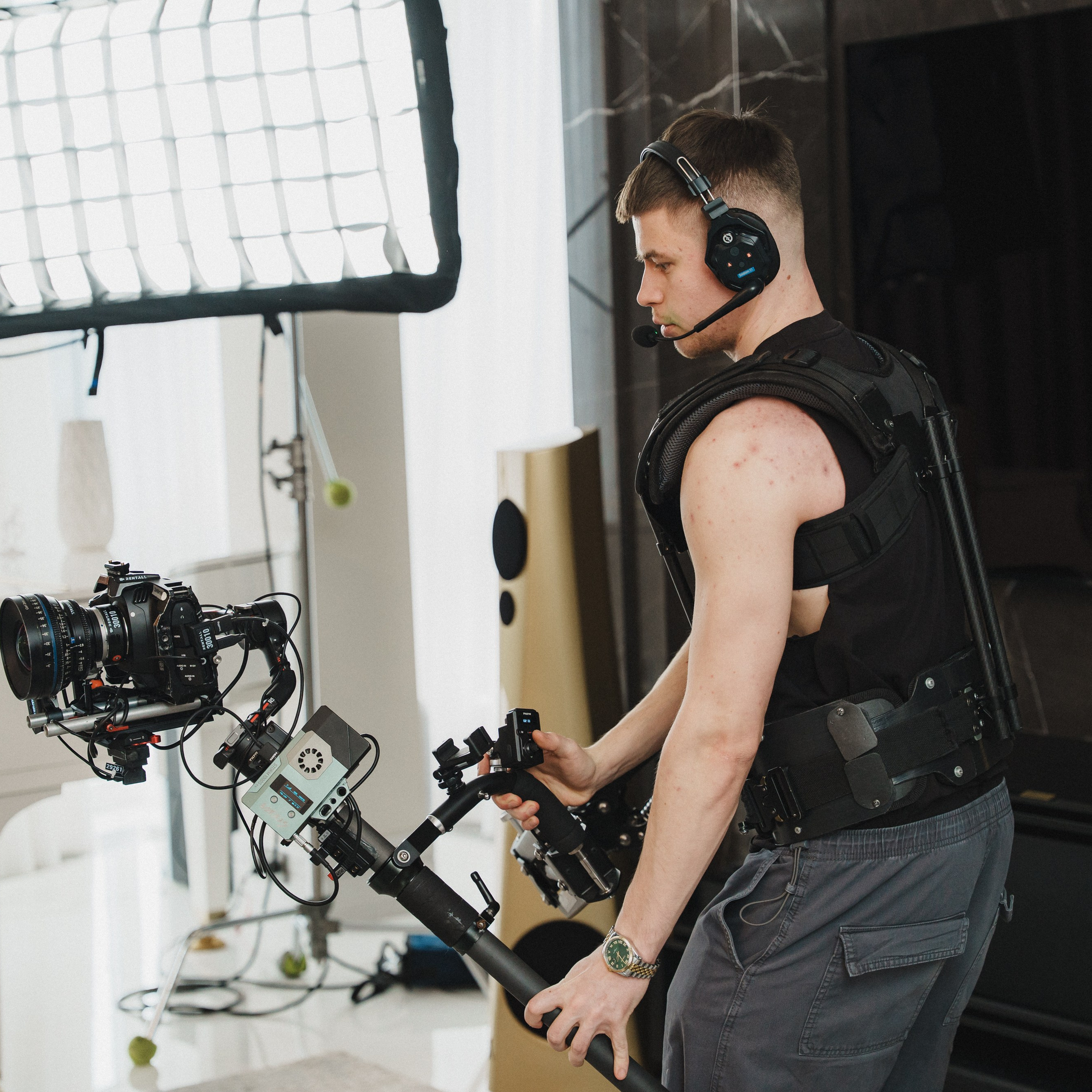 Съемки клипа