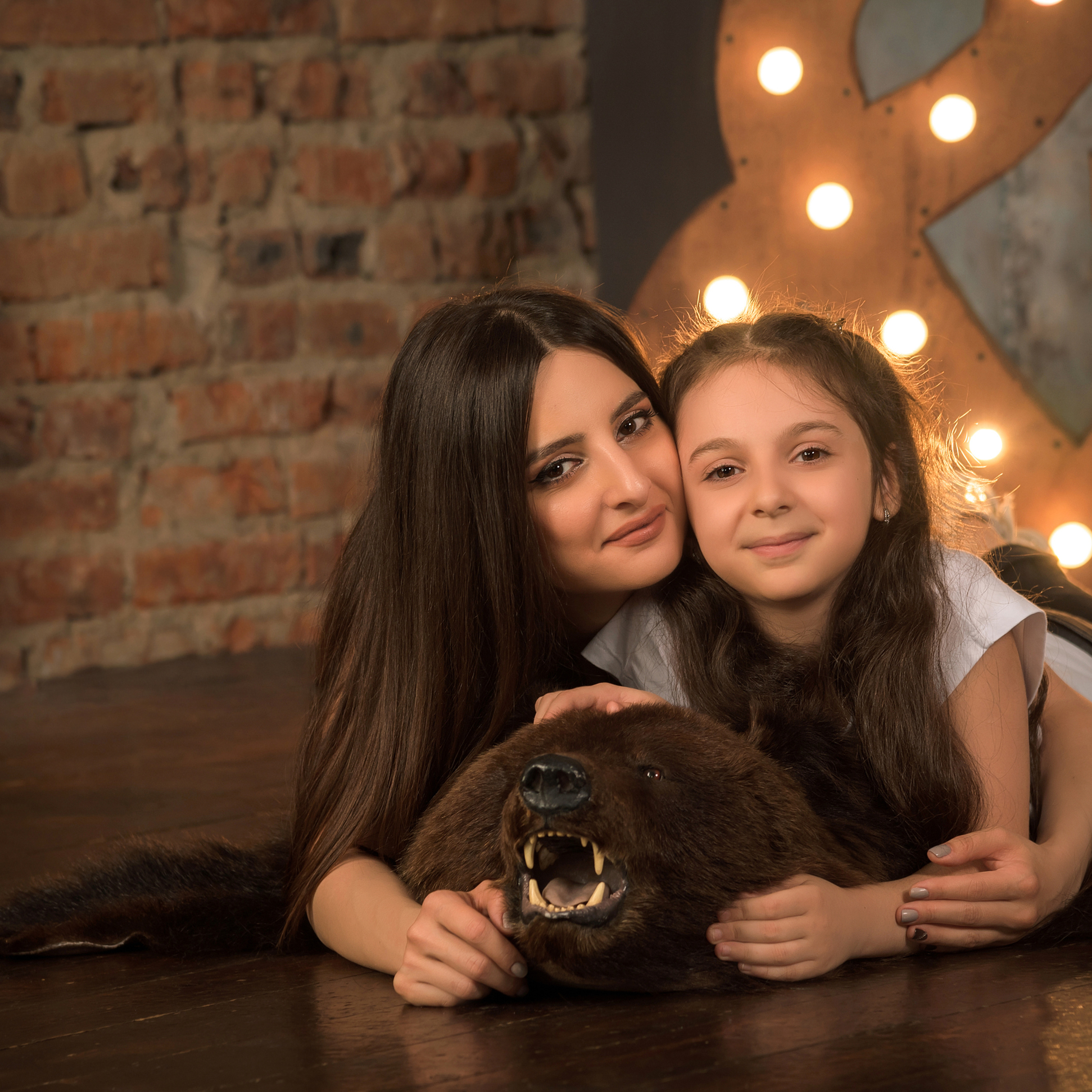 Фотосессия сестренок Айнур и Аси