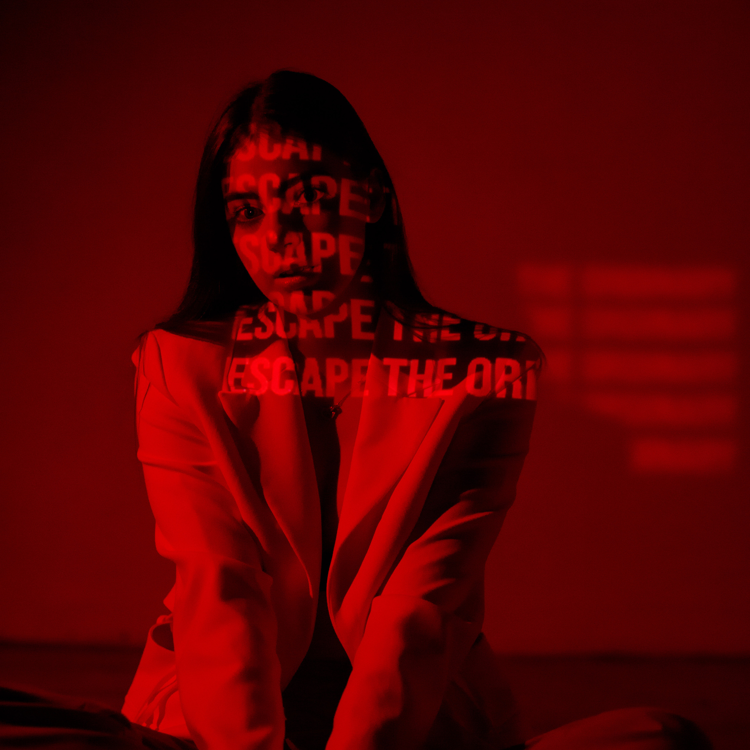 Лиза с проектором