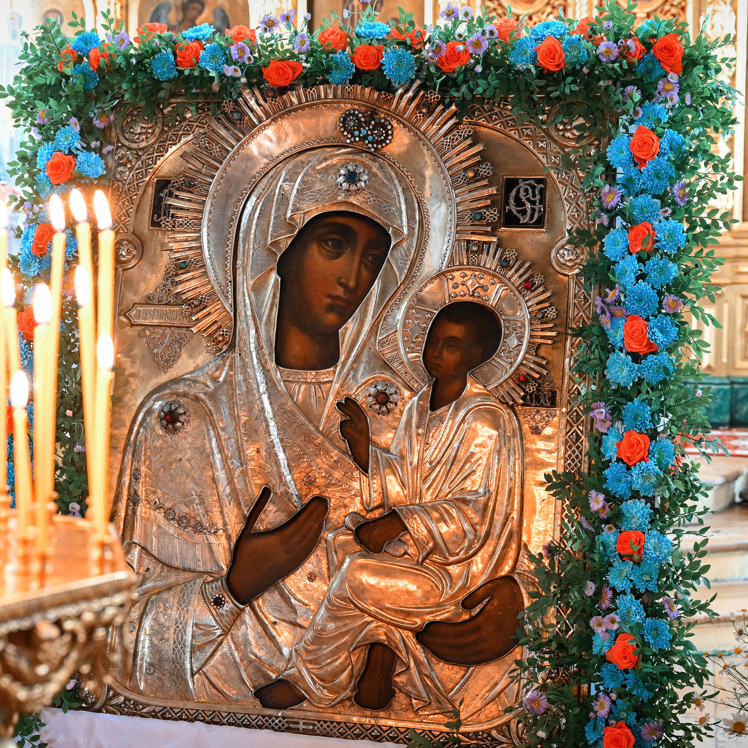 Праздник Тихвинской иконы Божией матери с Винилово