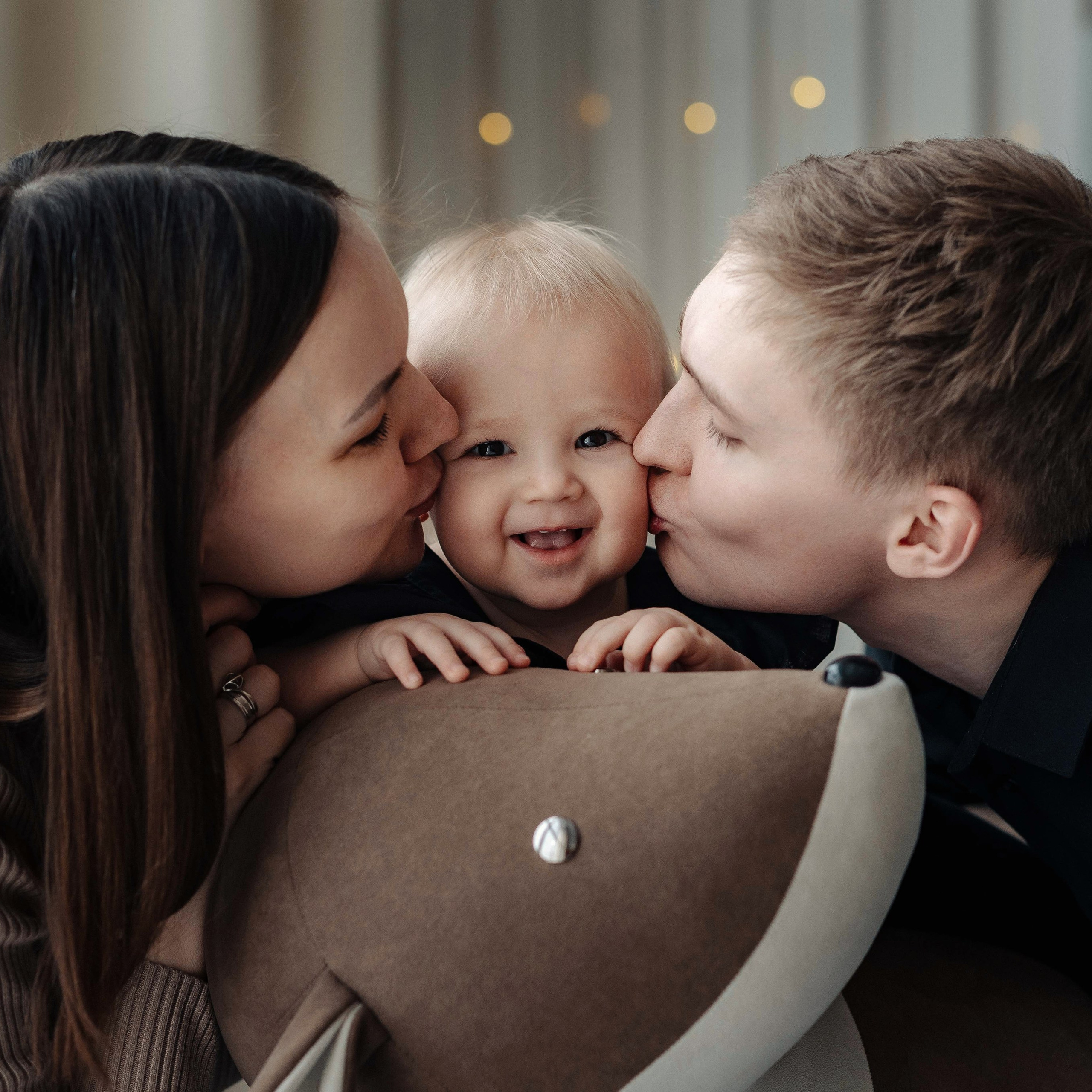 Даша, Есения и Никита