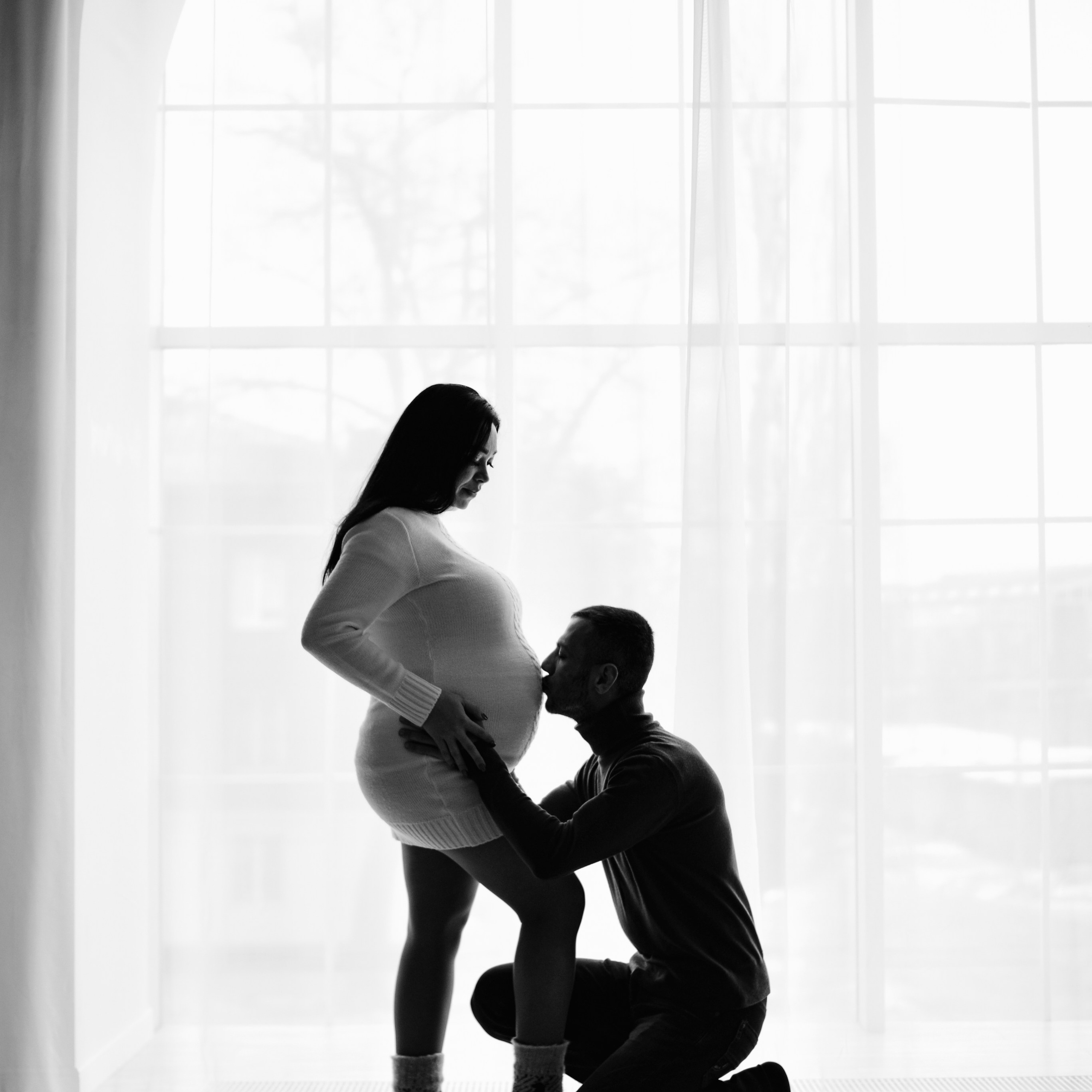 Счастливые моменты беременности вместе! Мария и&nbsp;Элик