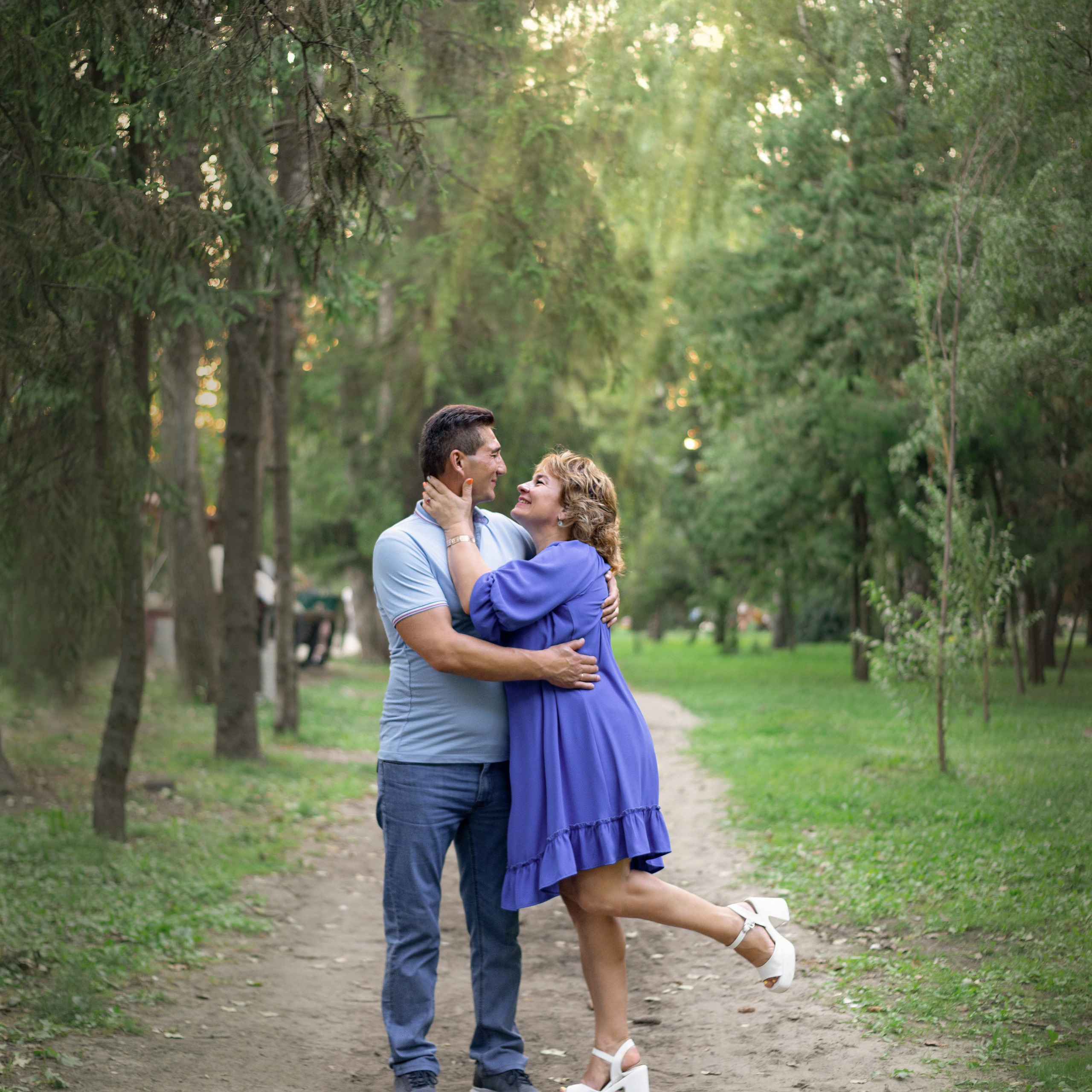 Ирина и&nbsp;Александр в&nbsp;парке