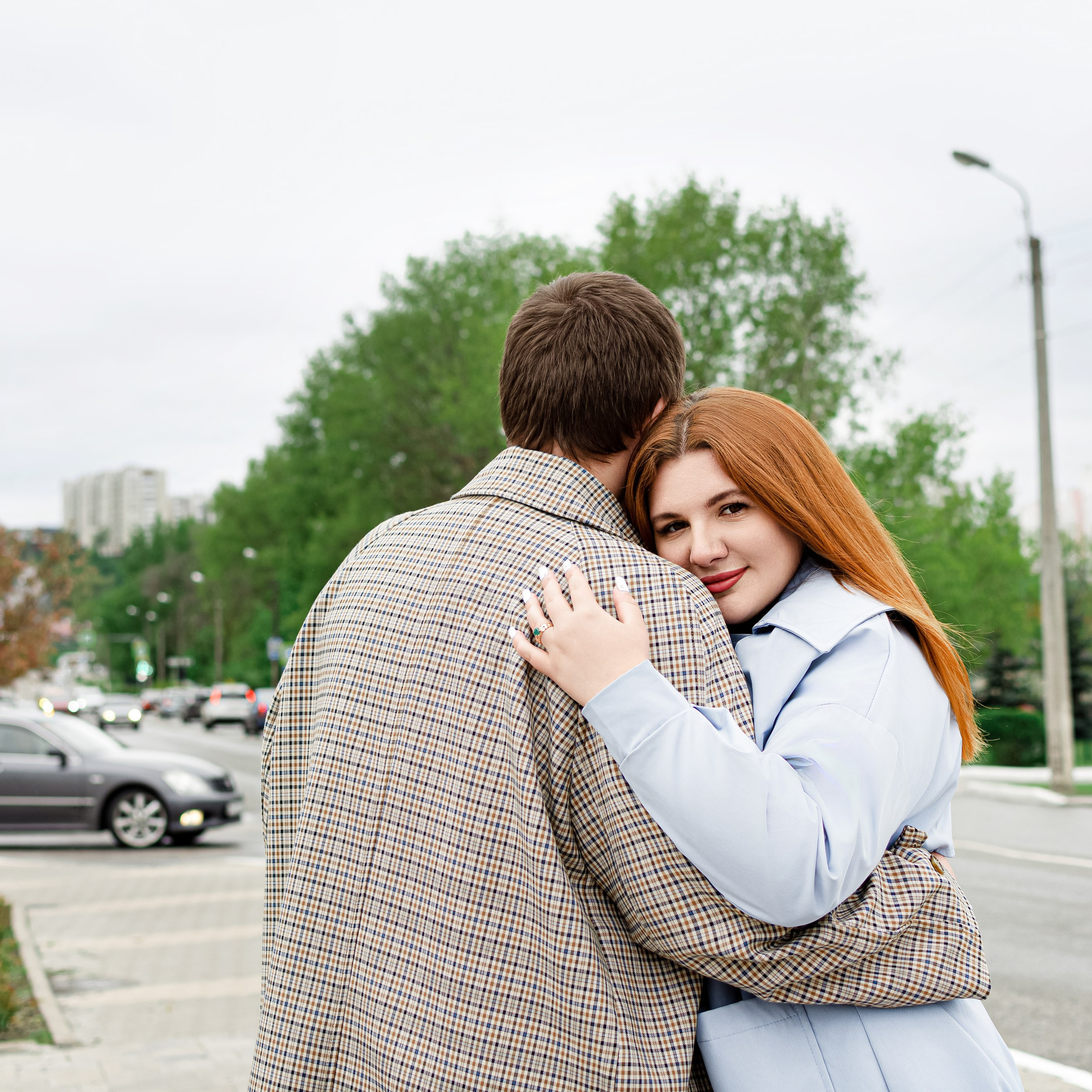 Аня и&nbsp;Рома прогулка в&nbsp;парке