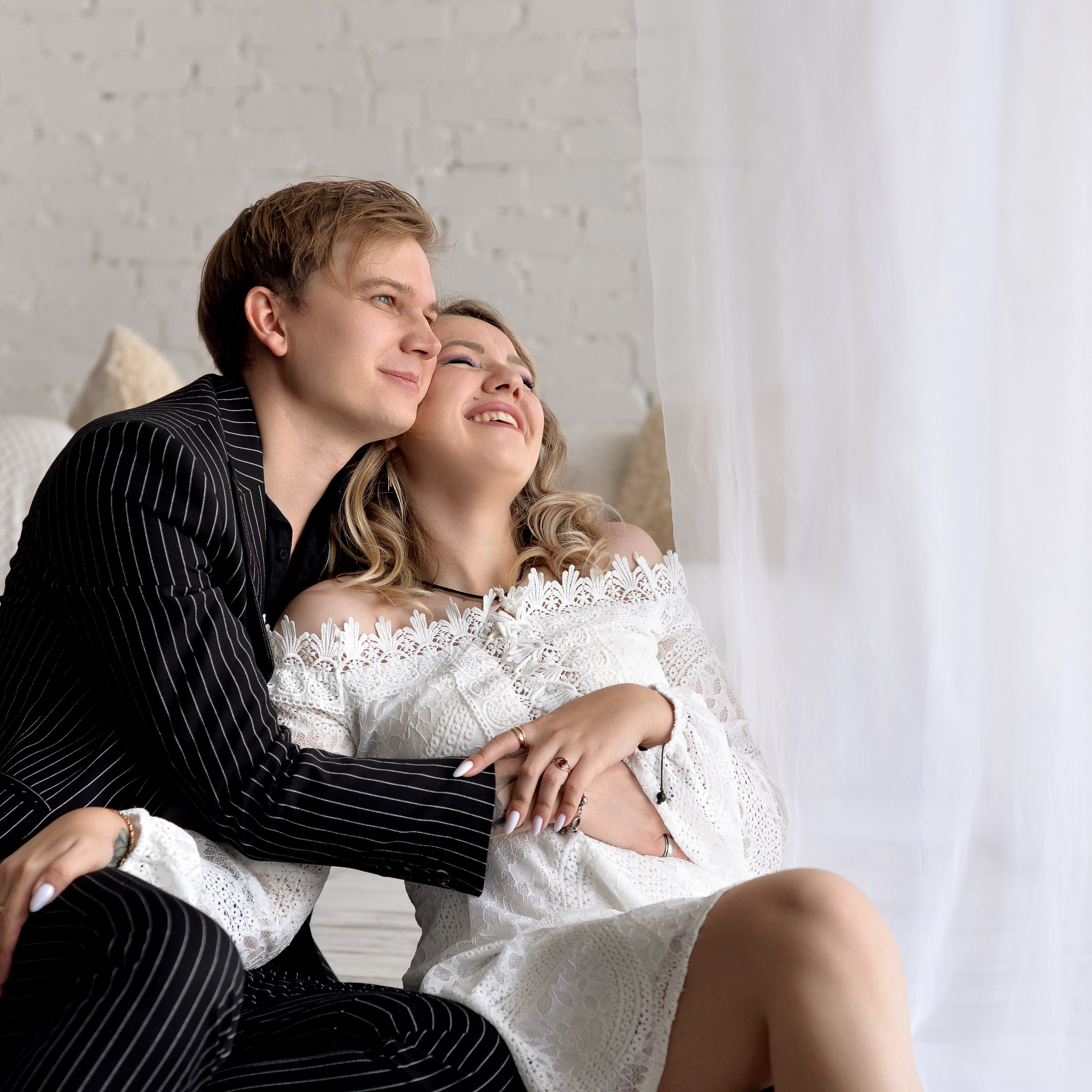 Алена и&nbsp;Олег свадебная, в&nbsp;студии Точка