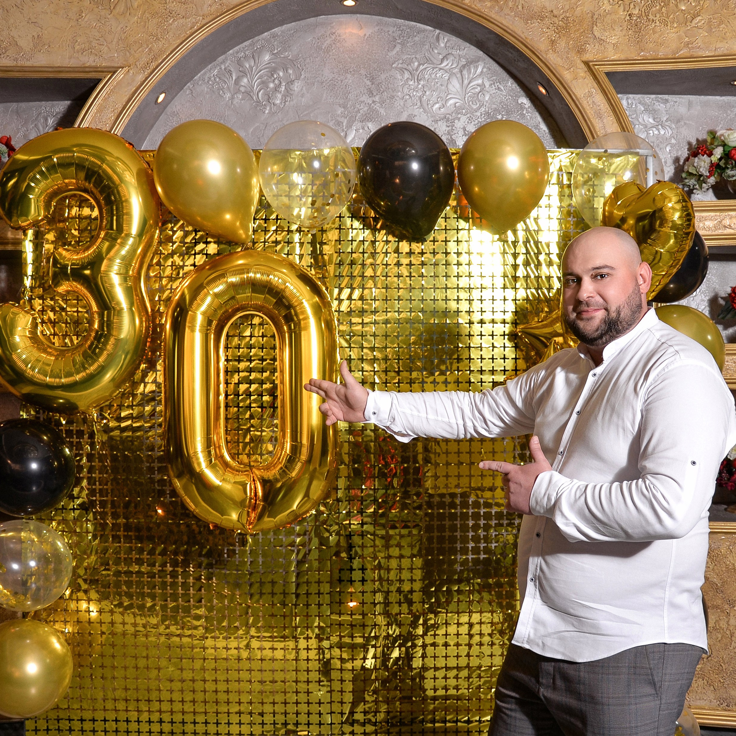 ДР&nbsp;Александр, ресторан Парадиз (в&nbsp;ретуши)