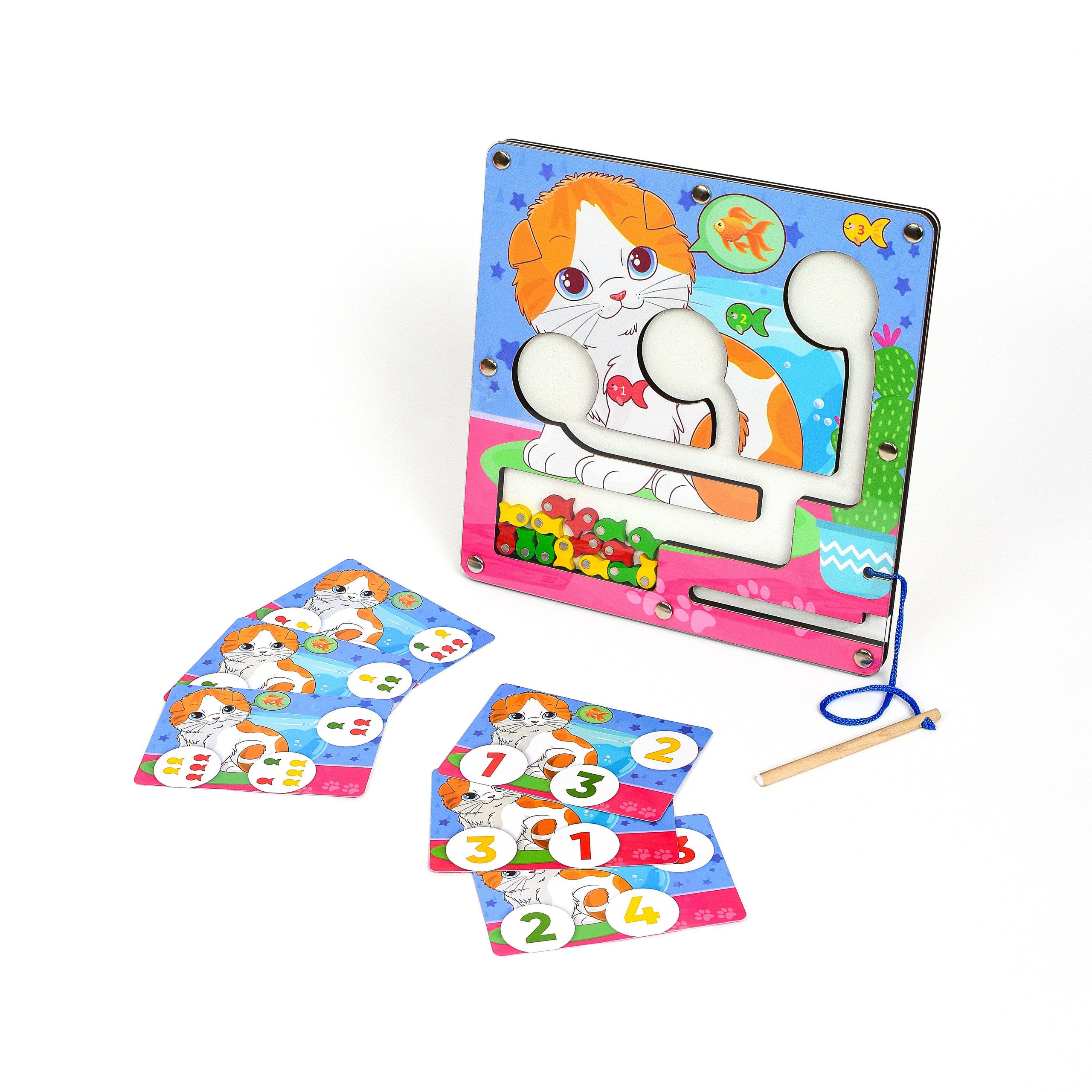 Магнитная рыбалка Котик