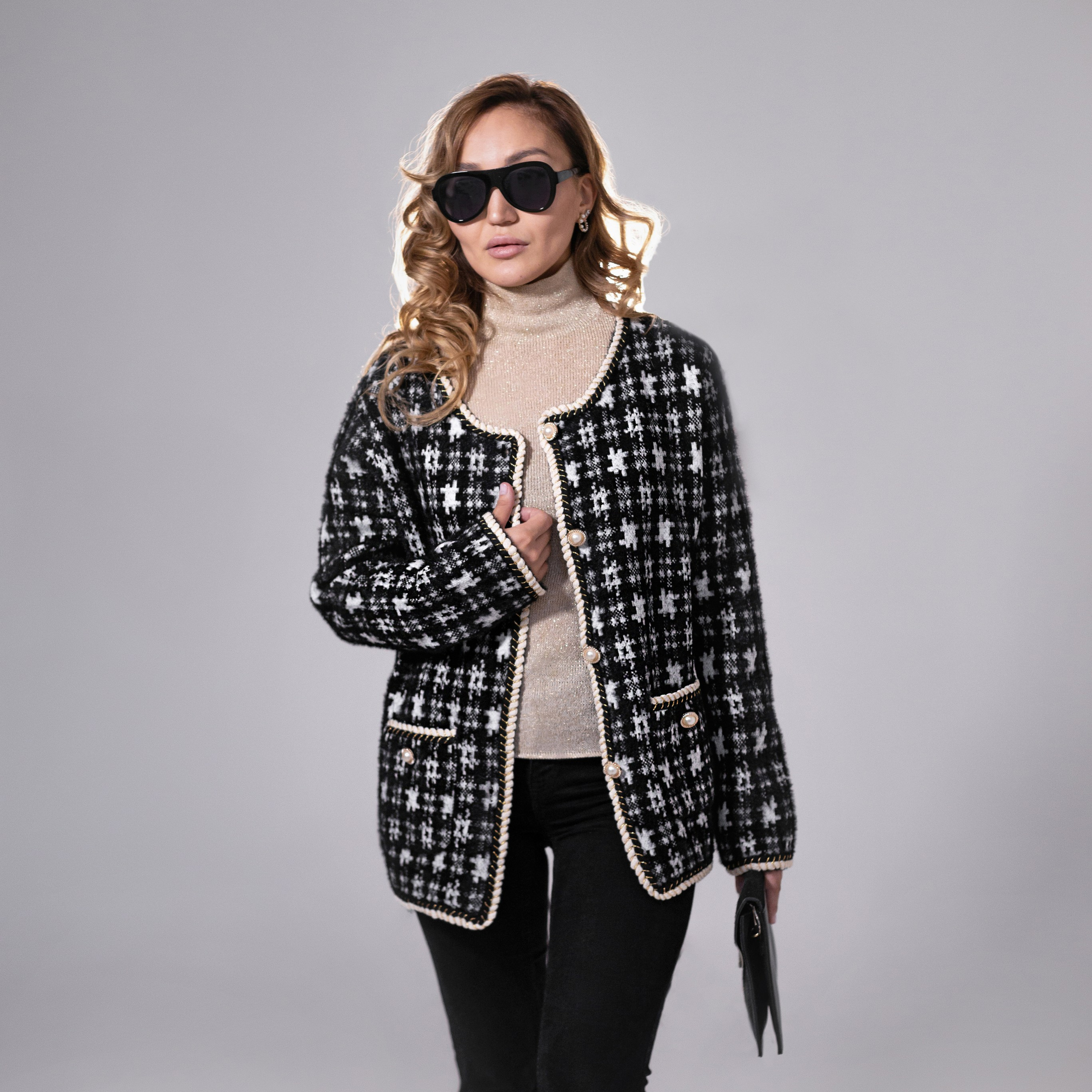 Твидовый Жакет