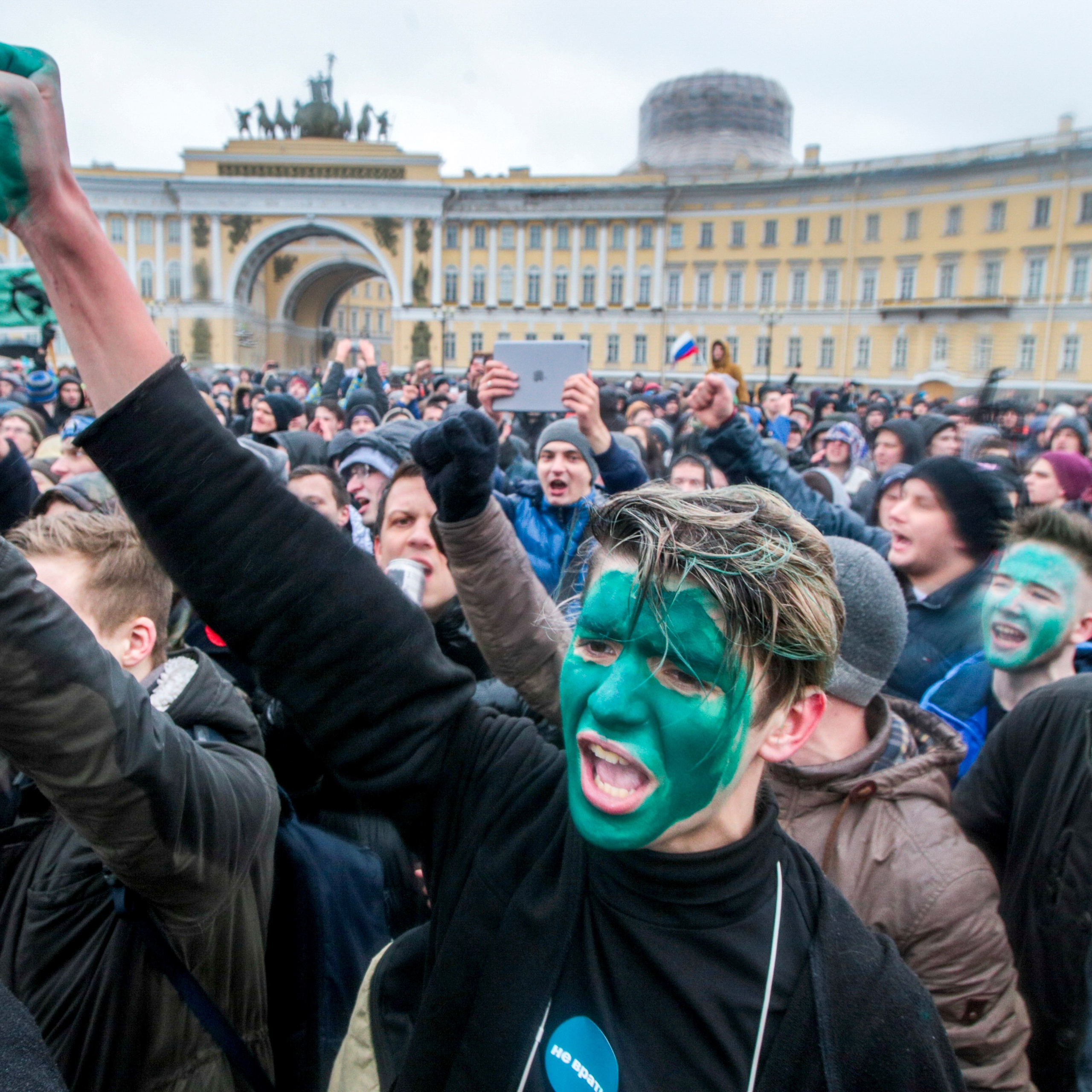 Протесты в России. 2017. Евгений Курсков