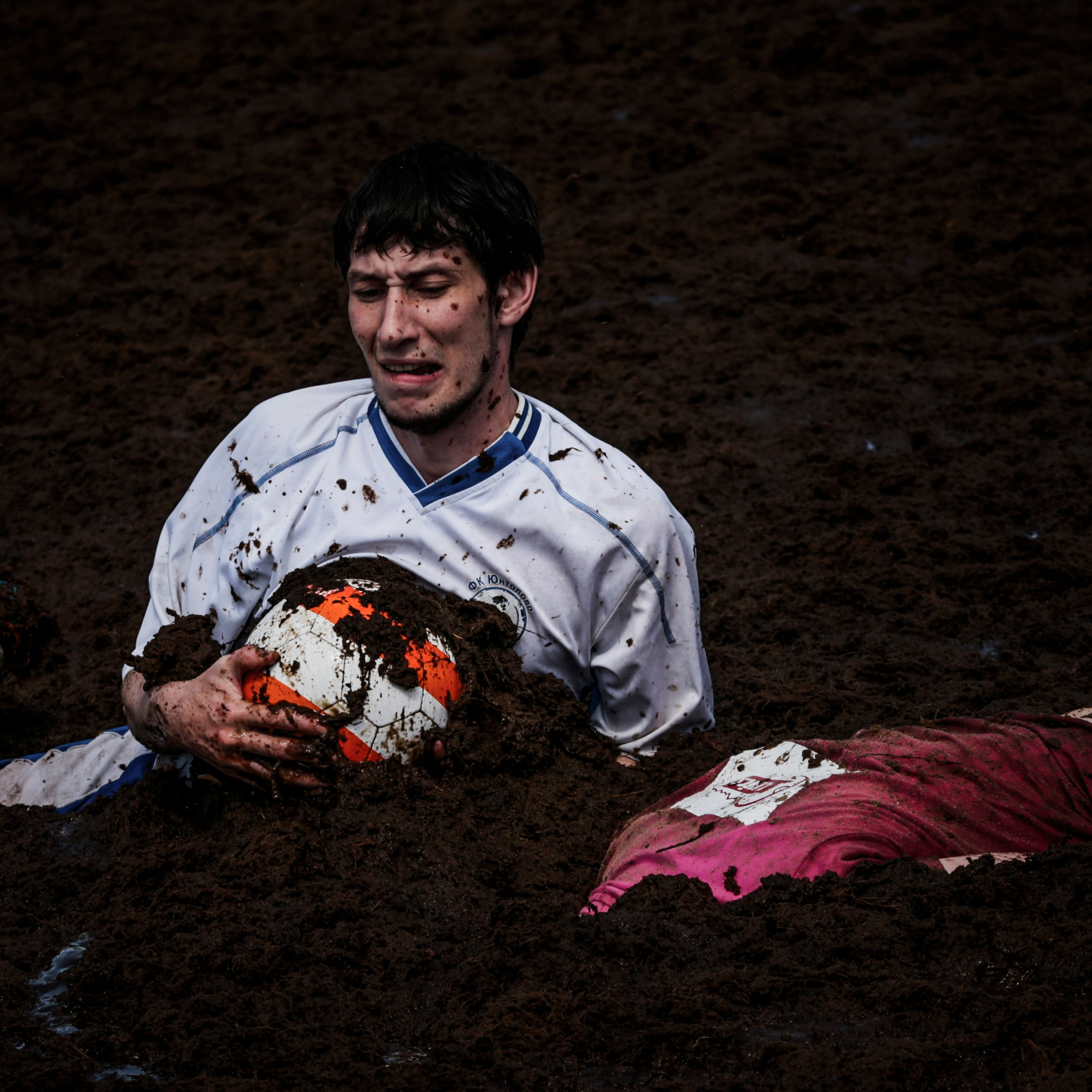 Болотный футбол. 2017. Евгений Курсков