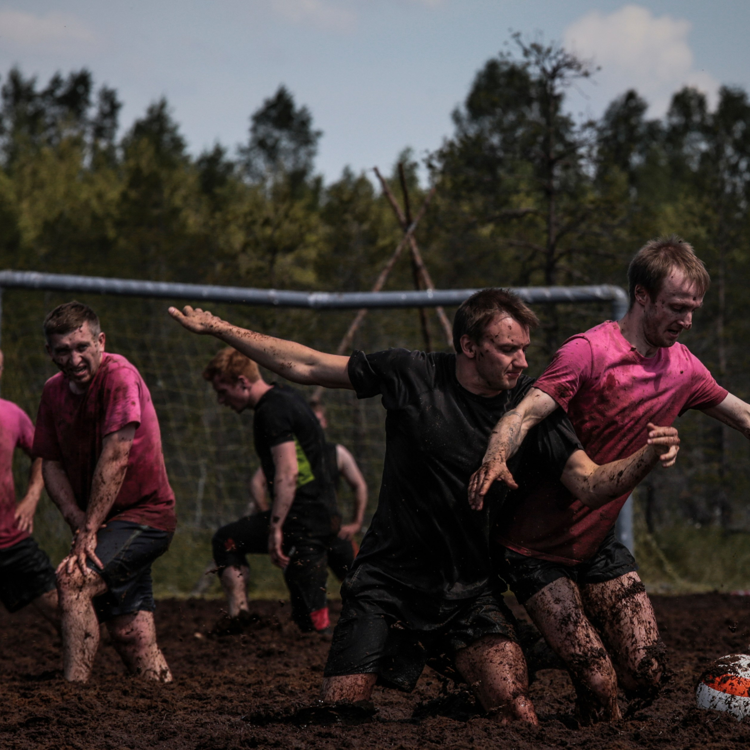 Болотный футбол. 2017. Евгений Курсков