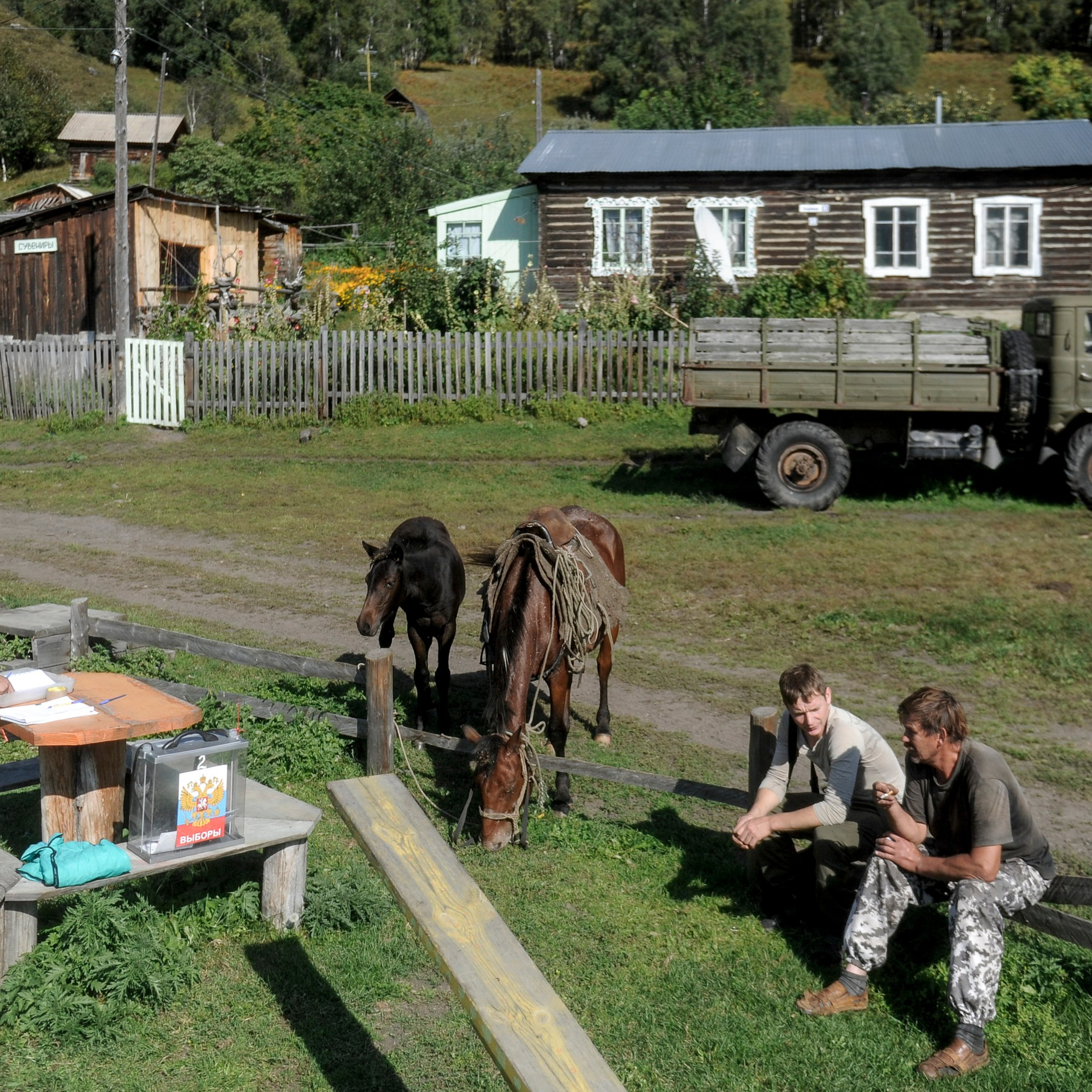 Выборы в труднодоступных регионах. Алтай. 2015. Евгений Курсков