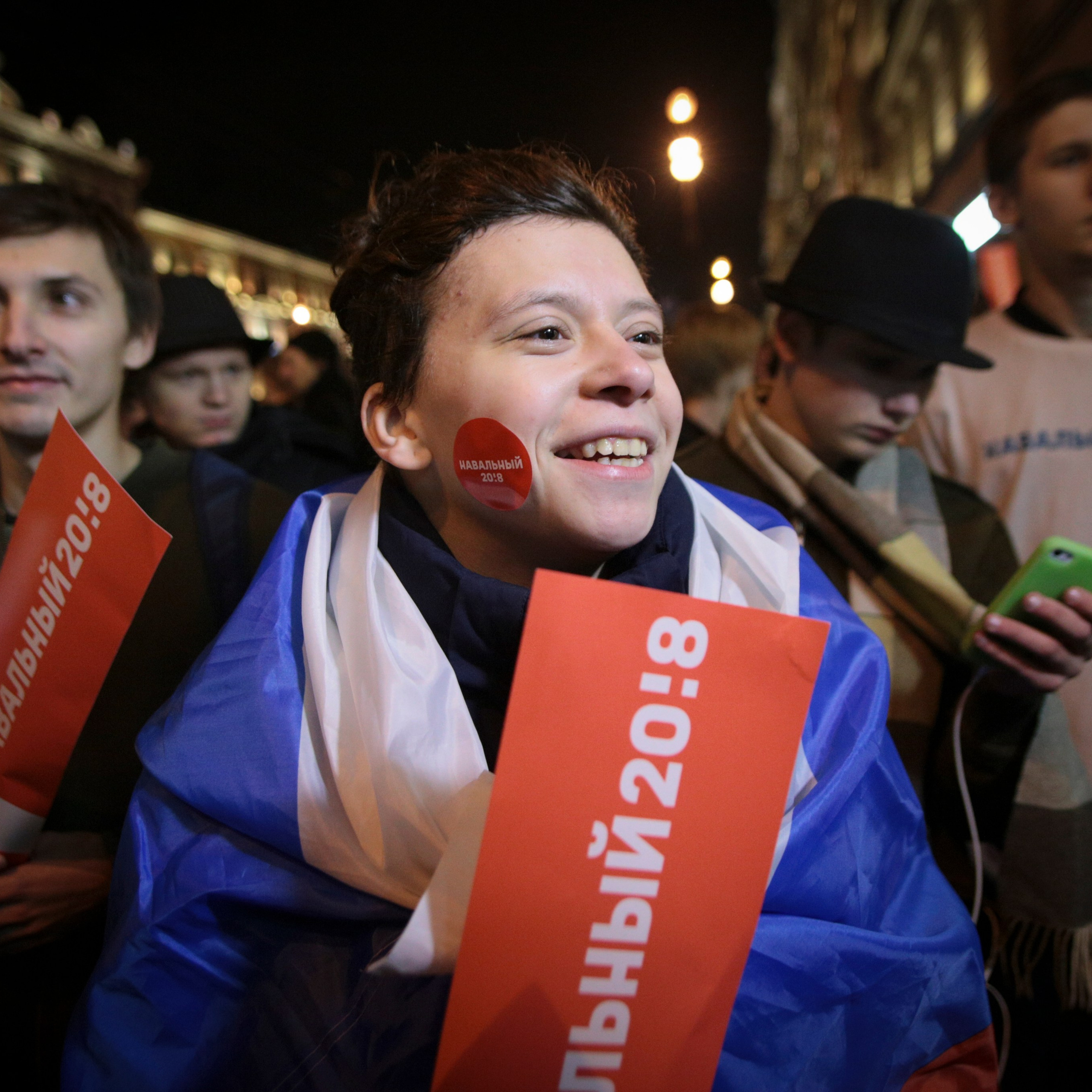 Протесты в России. День рождения Путина. 2017. Евгений Курсков