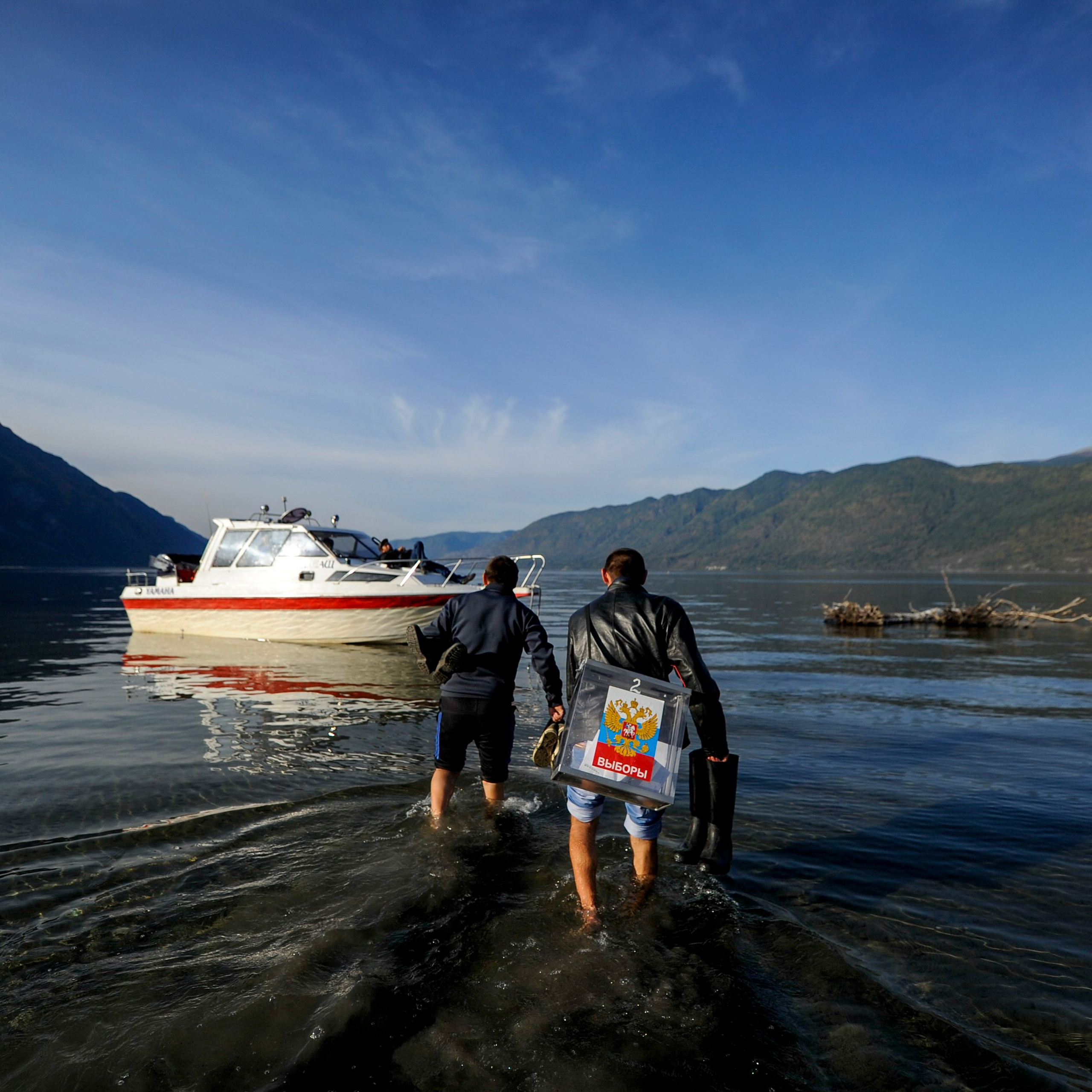 Выборы в труднодоступных регионах. Алтай. 2015. Евгений Курсков