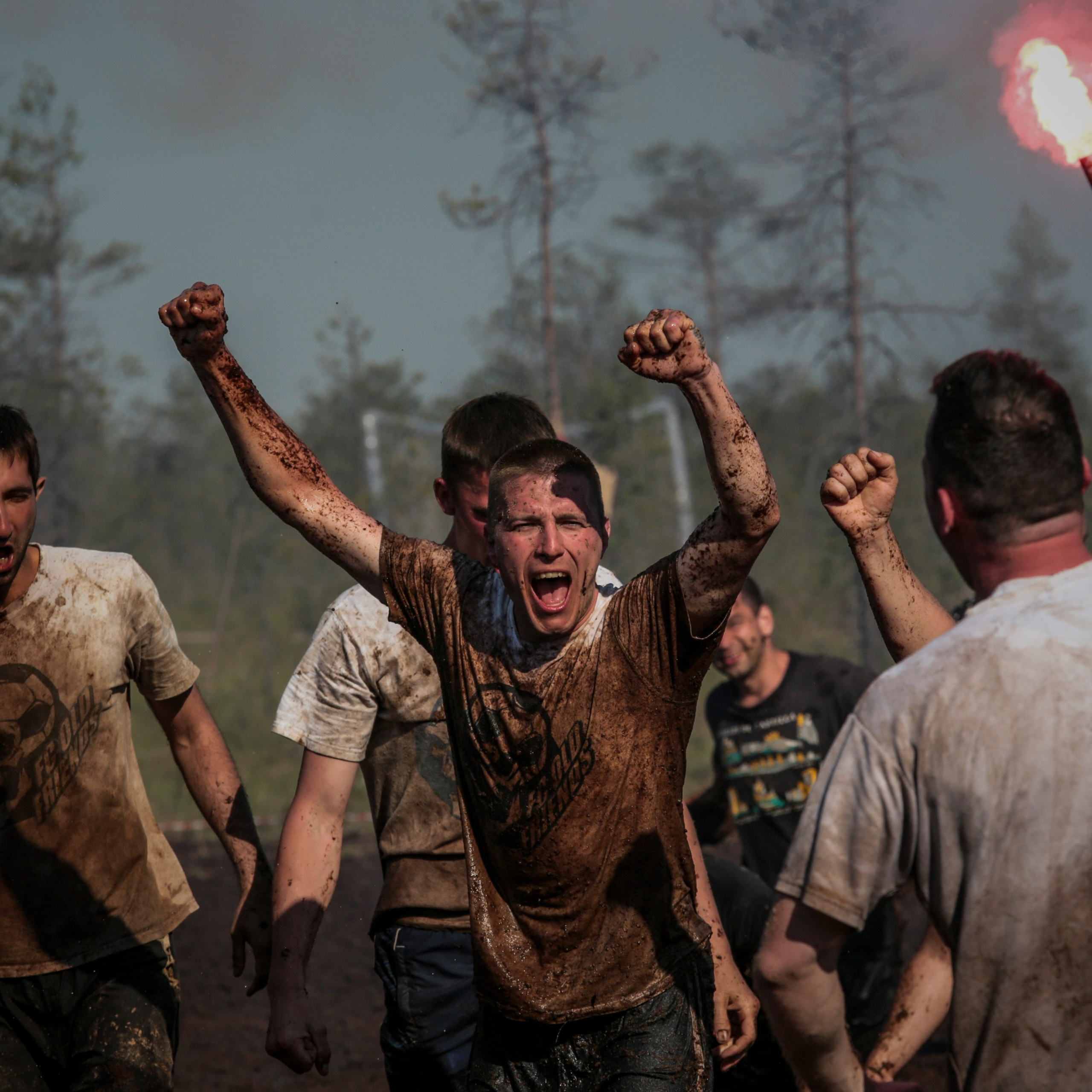 Болотный футбол. 2017. Евгений Курсков