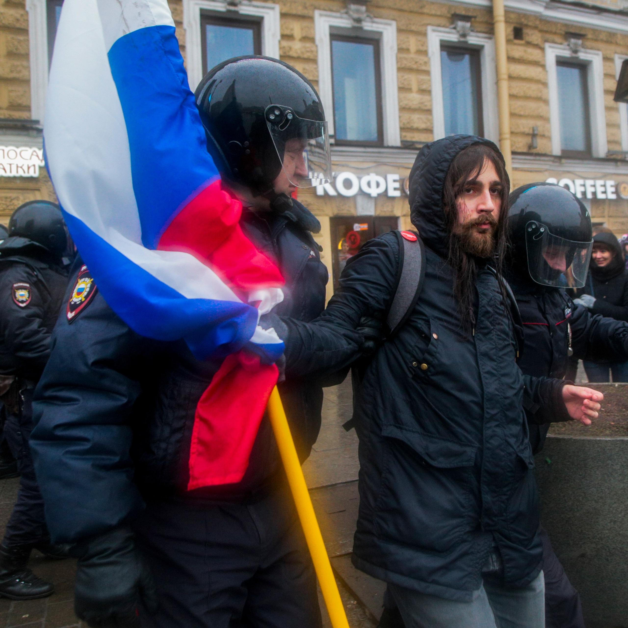 Протесты в России. 2017. Евгений Курсков