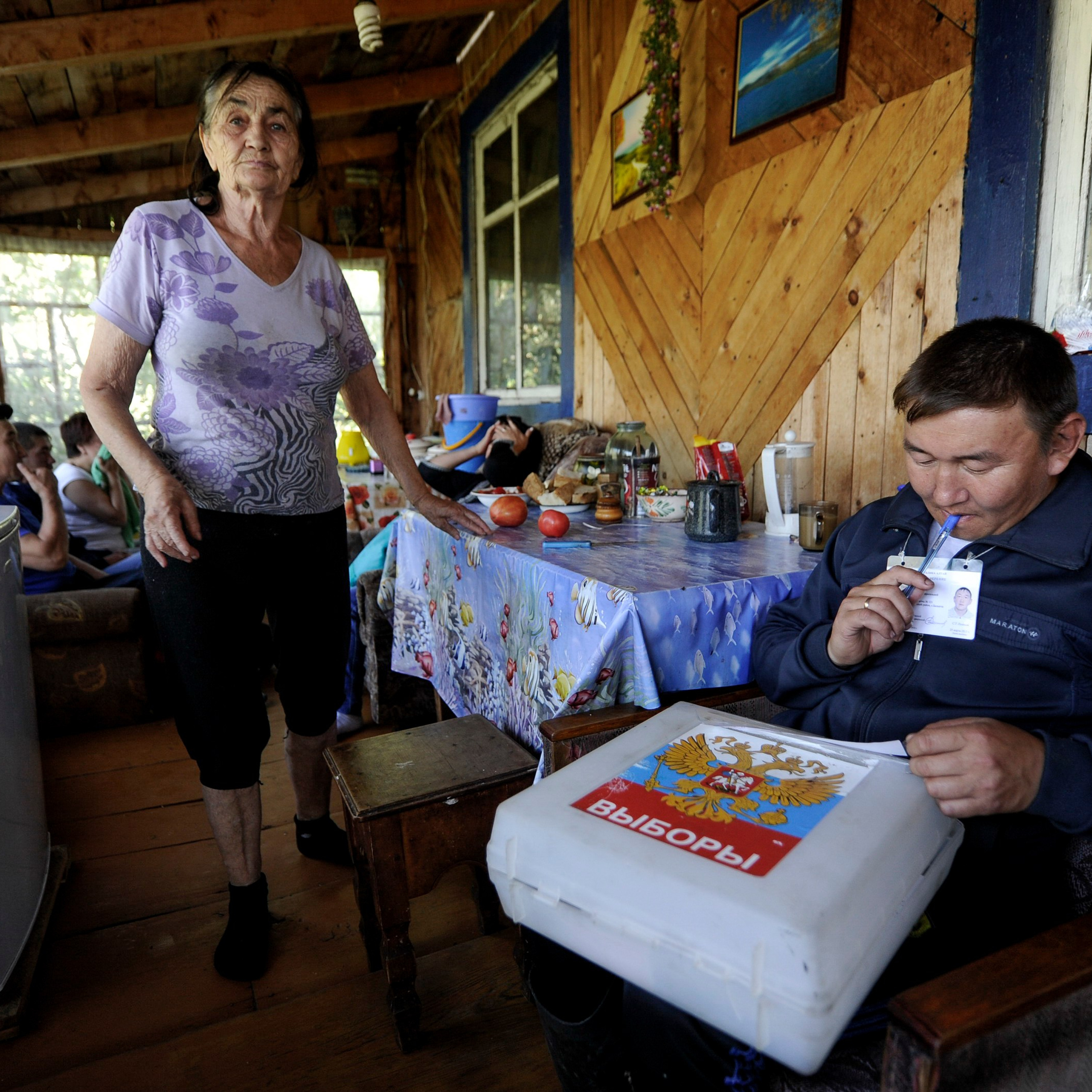 Выборы в труднодоступных регионах. Алтай. 2015. Евгений Курсков