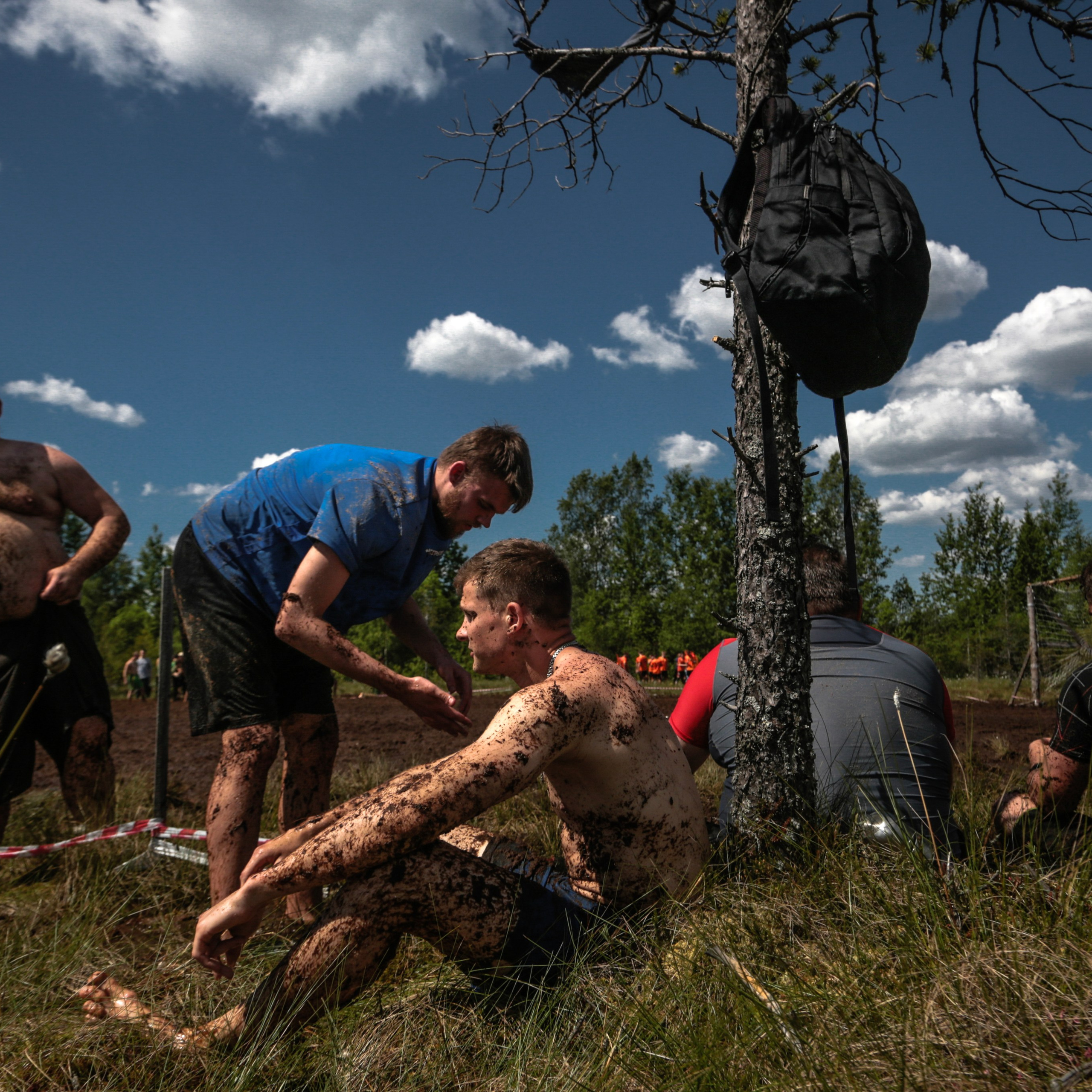 Болотный футбол. 2017. Евгений Курсков
