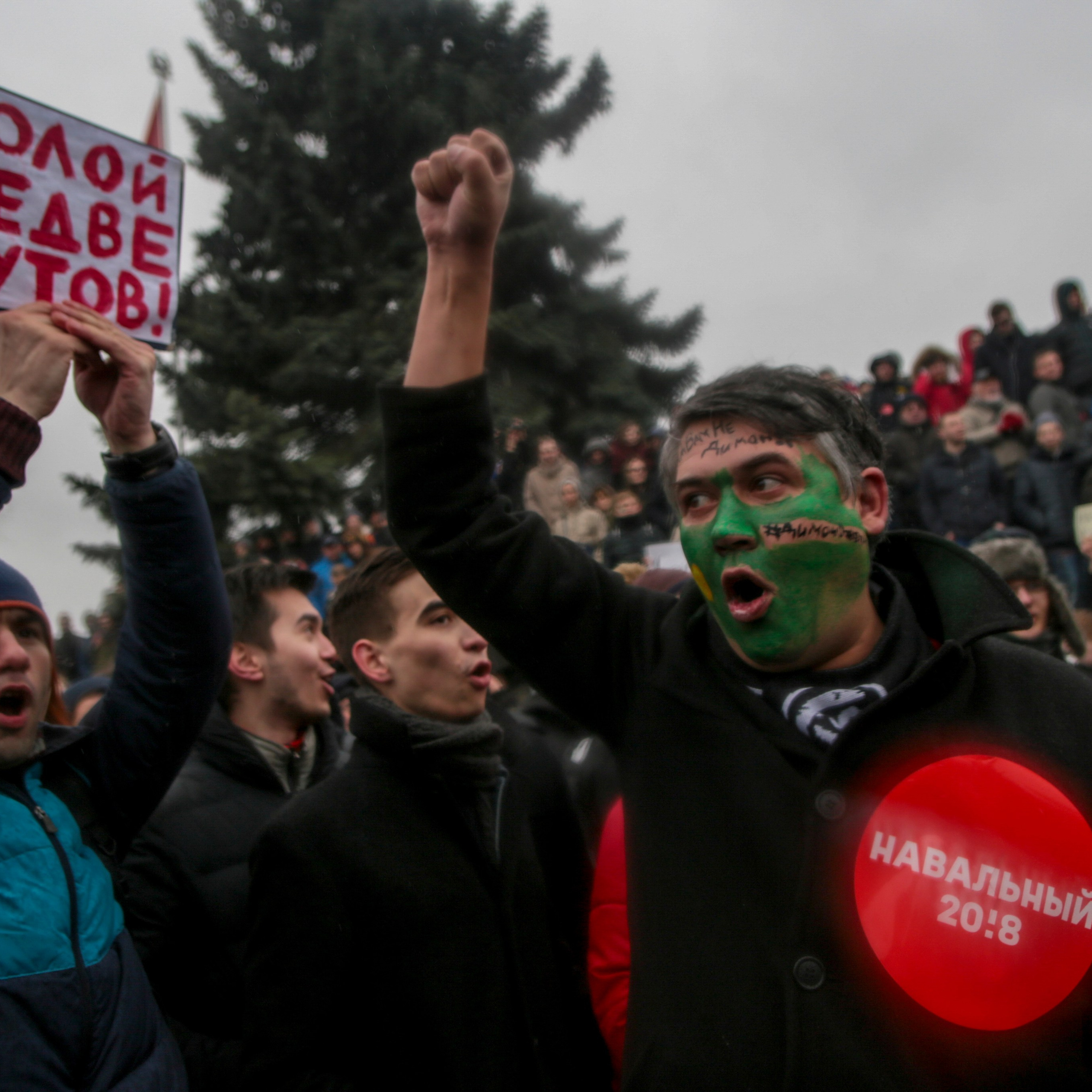 Протесты в России. 2017. Евгений Курсков