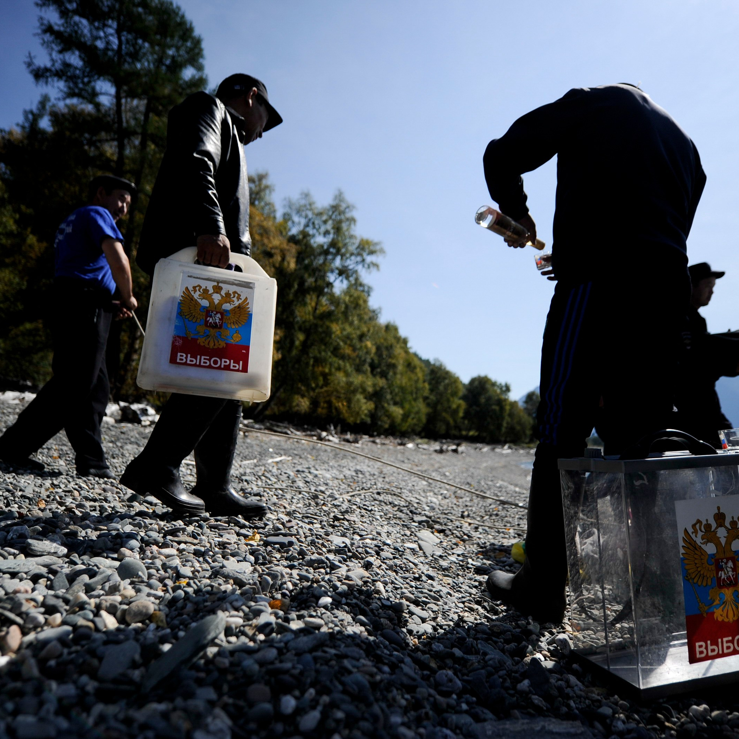 Выборы в труднодоступных регионах. Алтай. 2015. Евгений Курсков