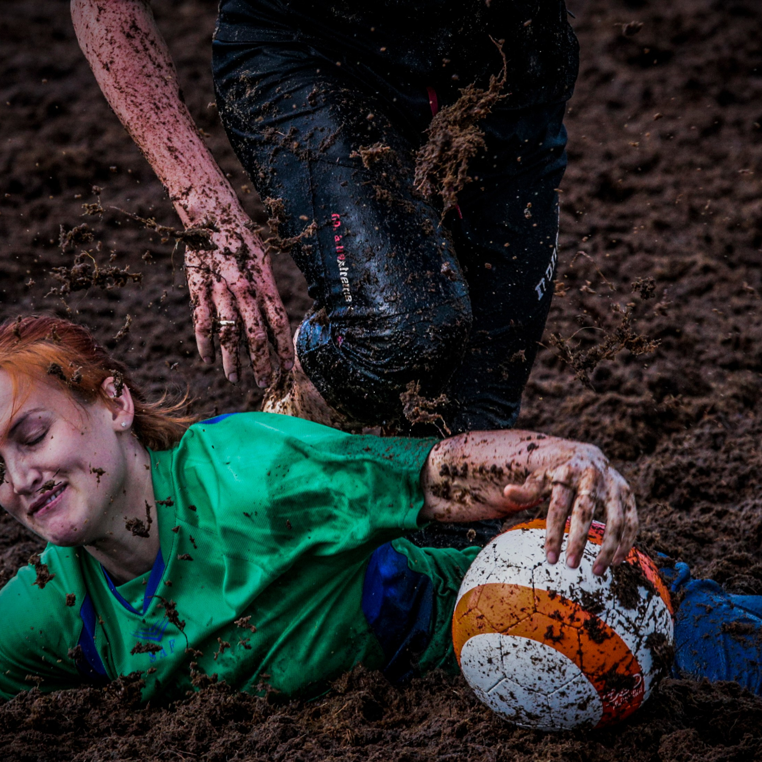 Болотный футбол. 2017. Евгений Курсков