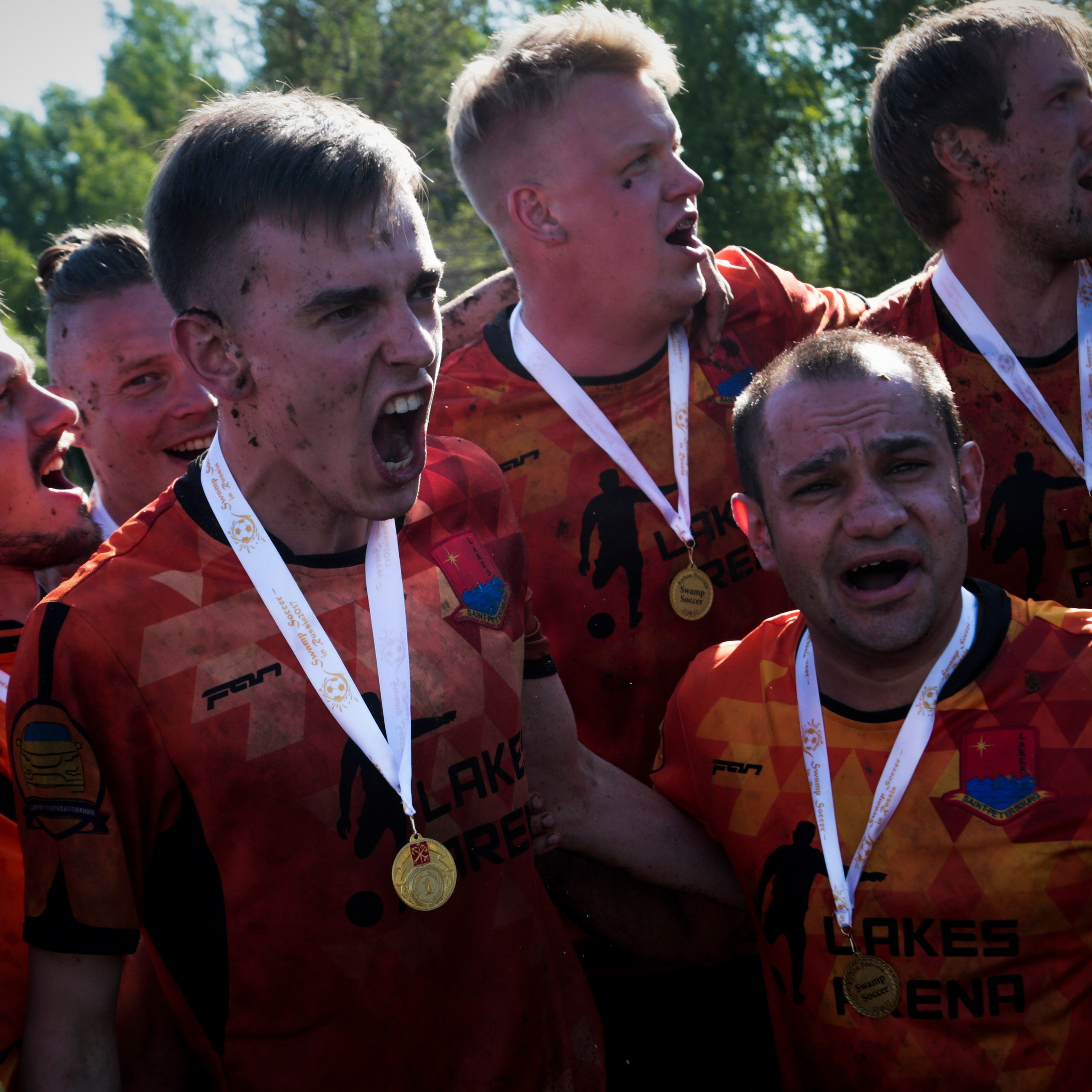 Болотный футбол. 2017. Евгений Курсков