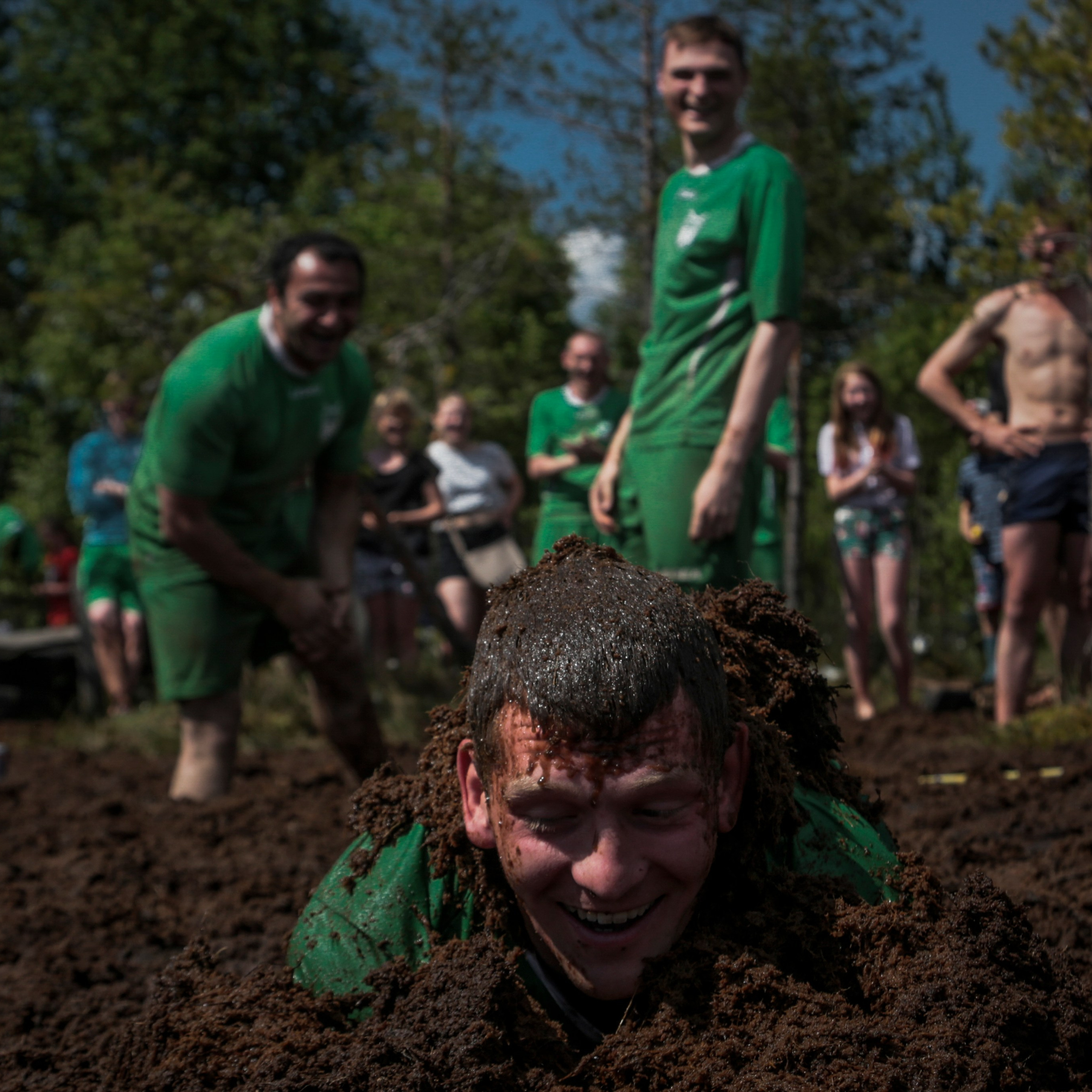 Болотный футбол. 2017. Евгений Курсков