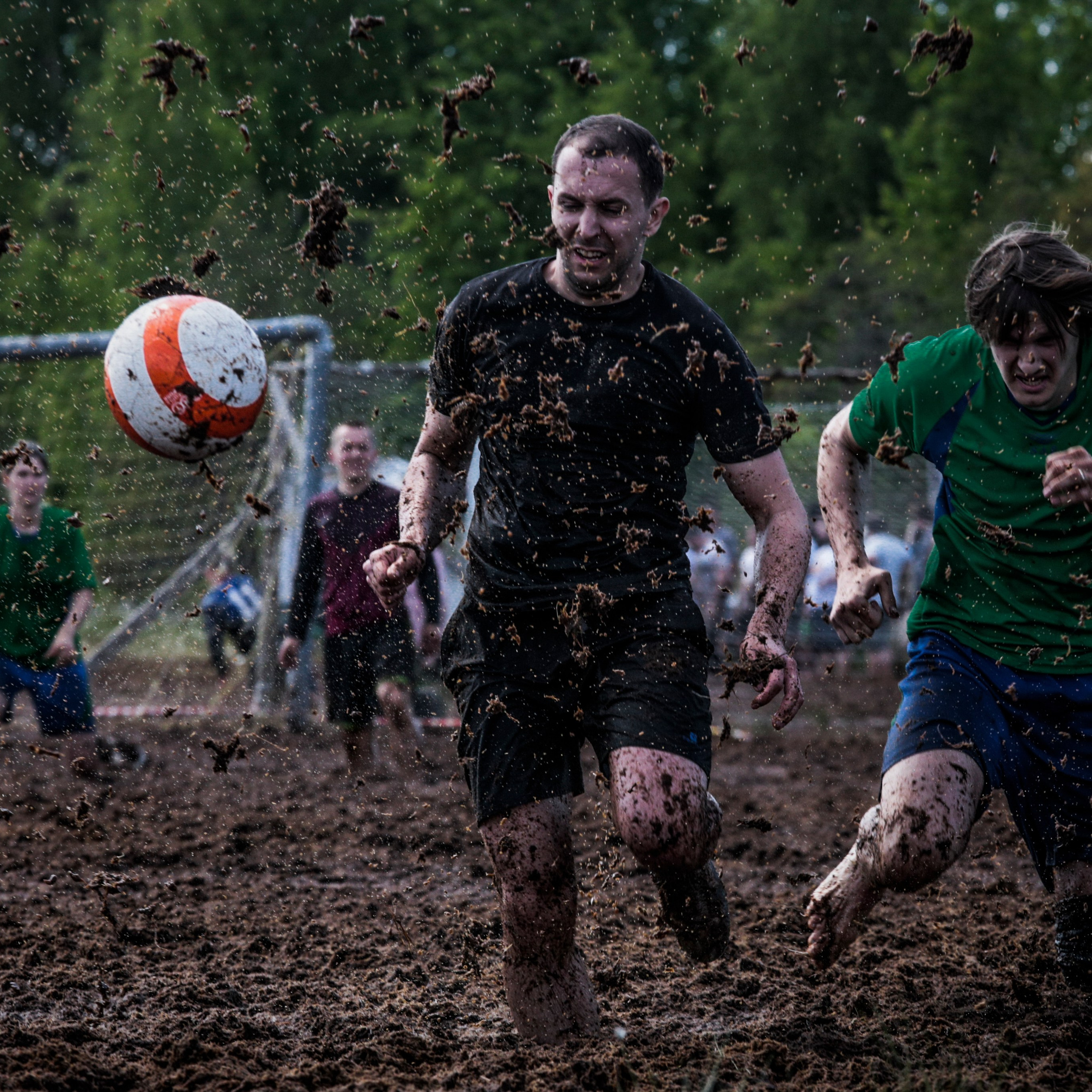 Болотный футбол. 2017. Евгений Курсков