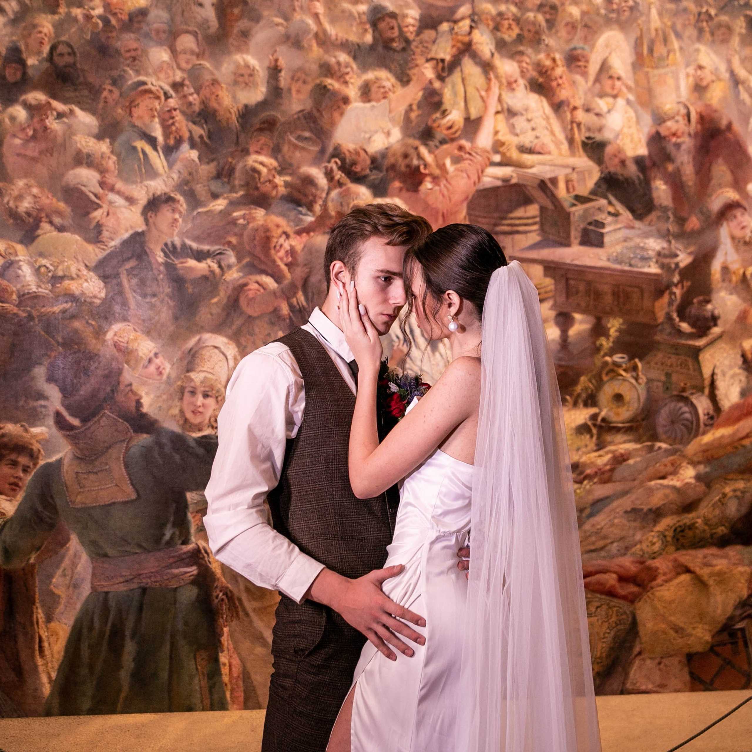 Свадьба в галерее