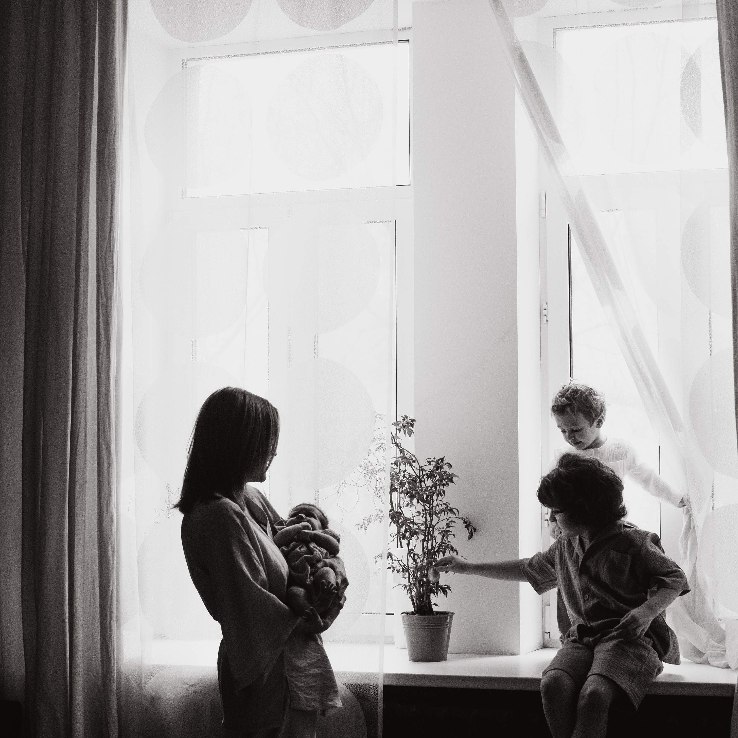 Многодетная мама