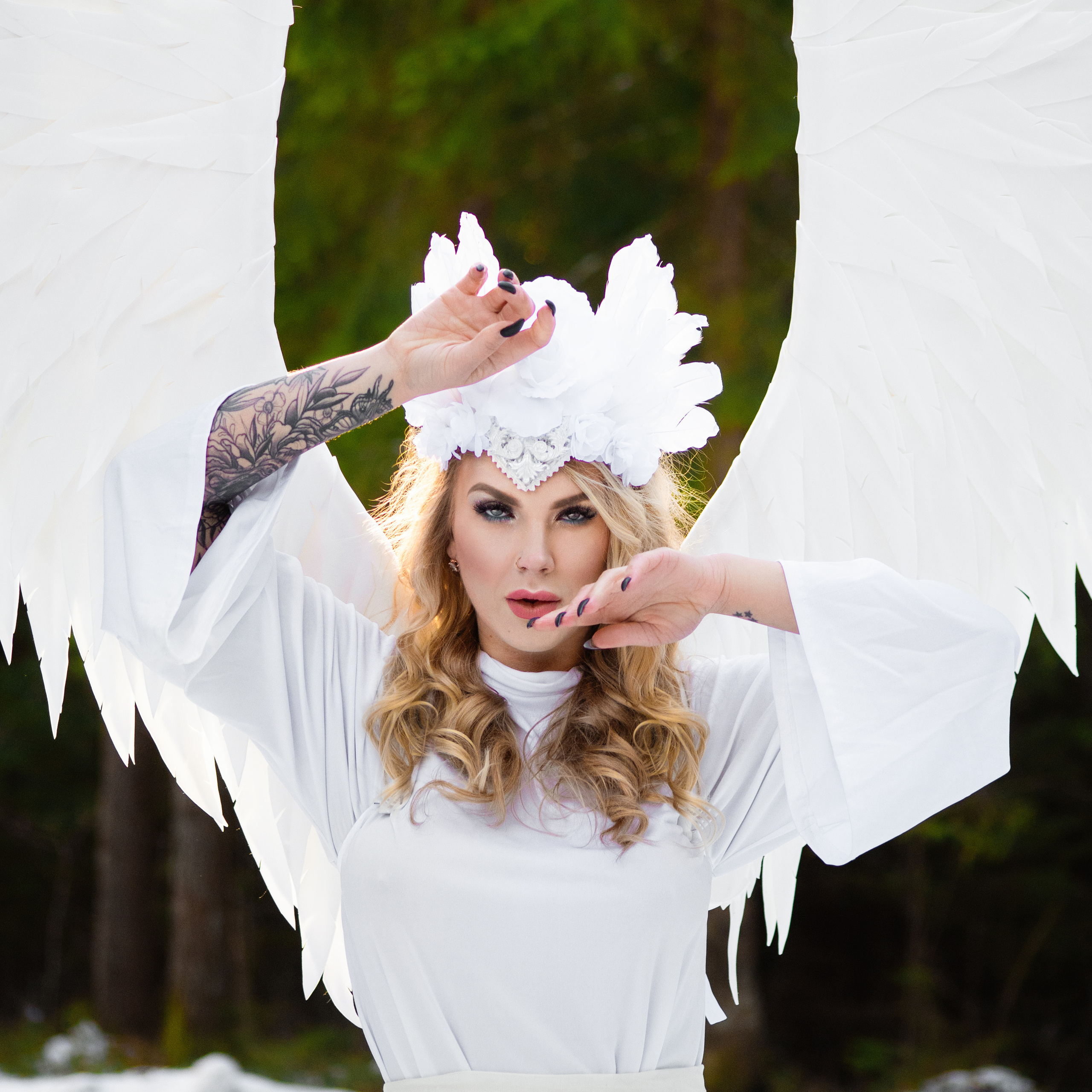 White Snow Angel