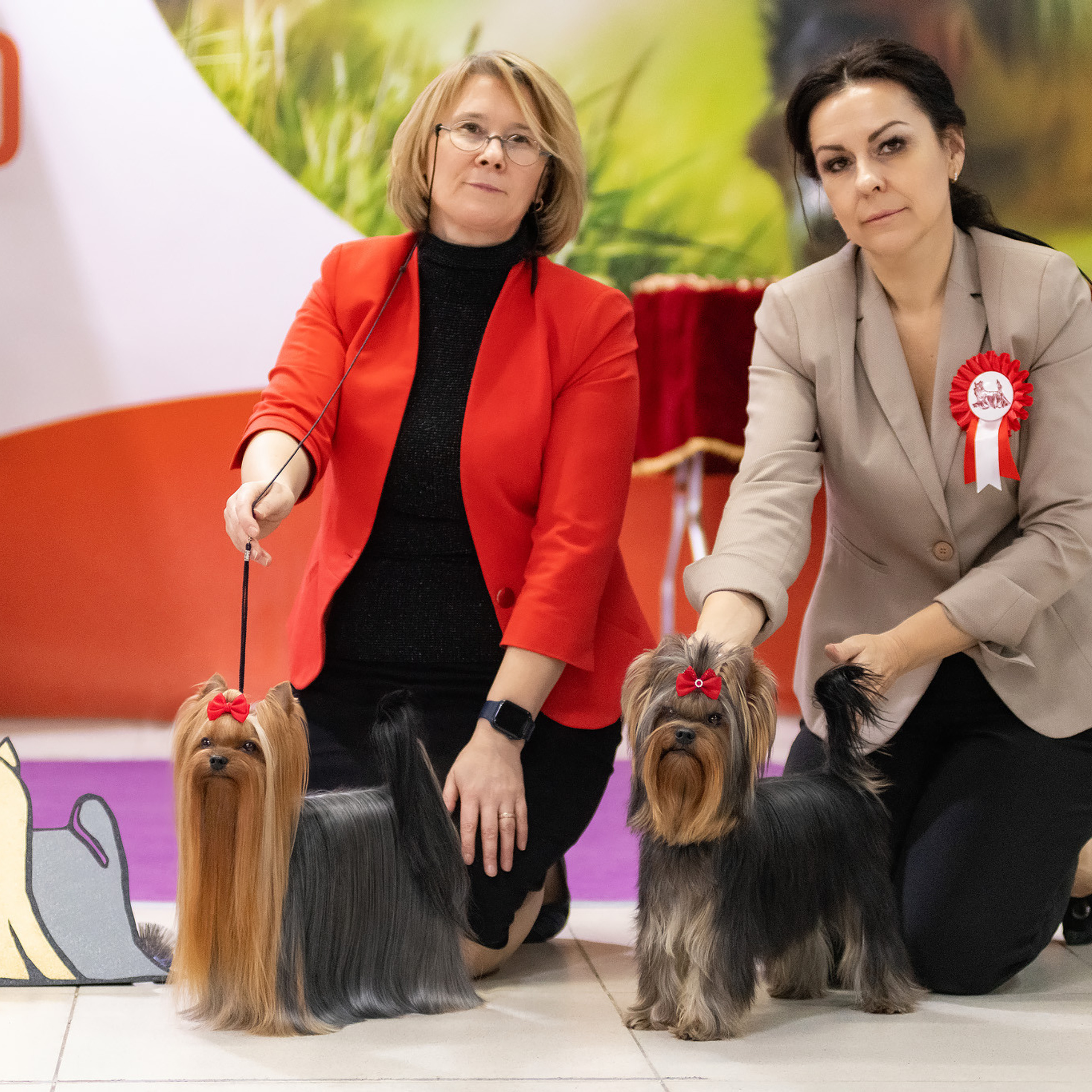 Репортажная съемка на выставке собак. Семьи, дети, сады, школы. Фотограф Первенцева Елена. Москва