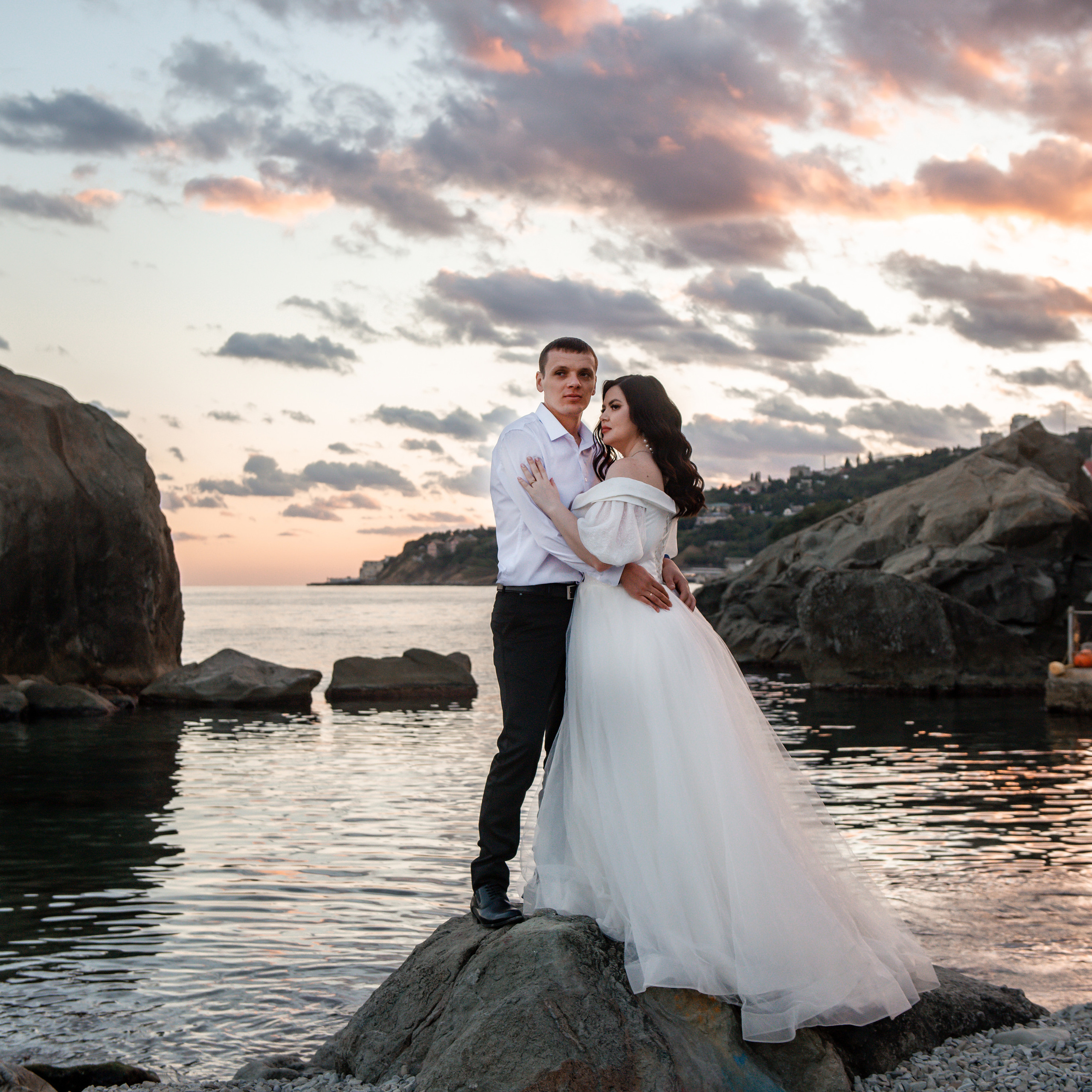 Свадебная прогулка в Воронцовском дворце Катя и Максим