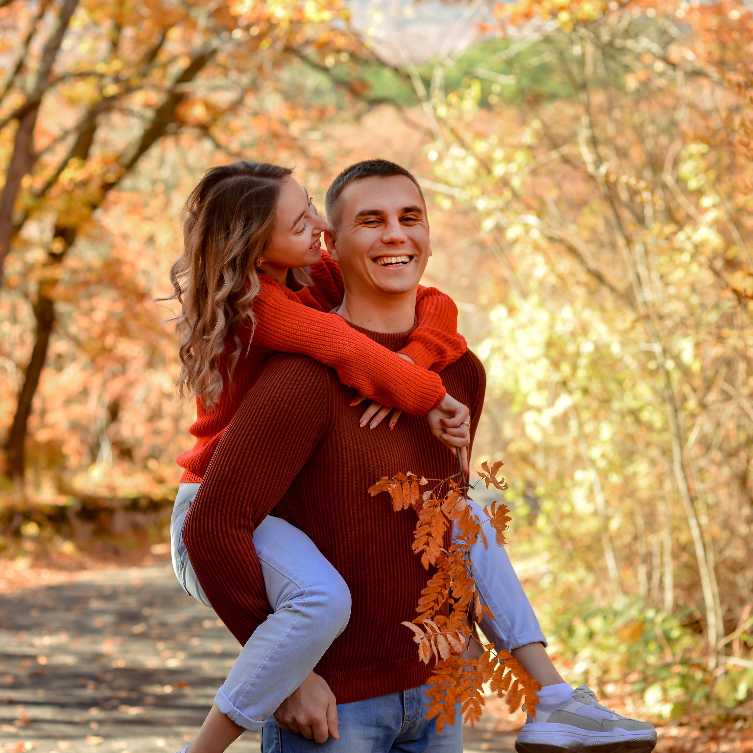 Осенняя Love Story Юли & Андрея