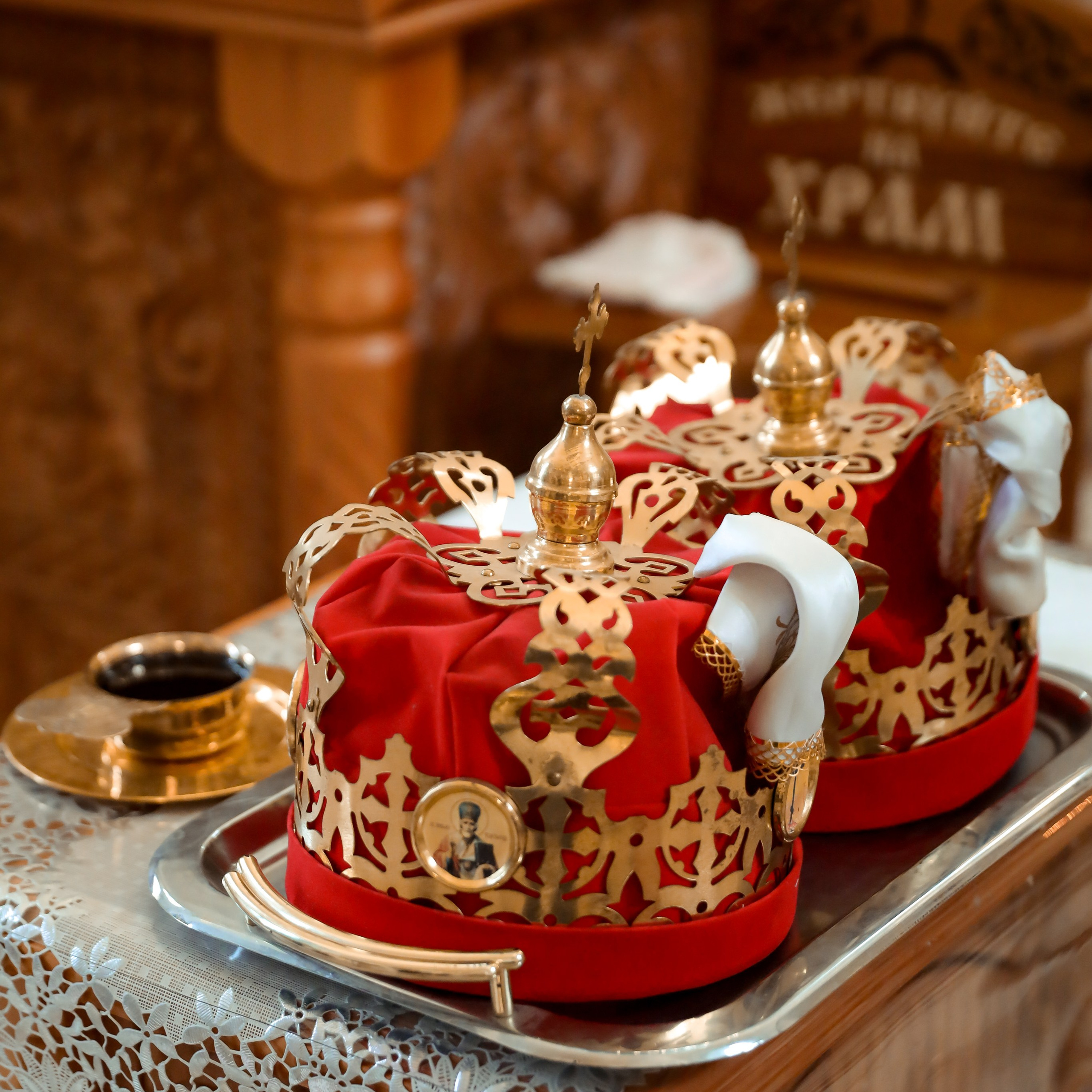 Венчание в церкви в Алуште