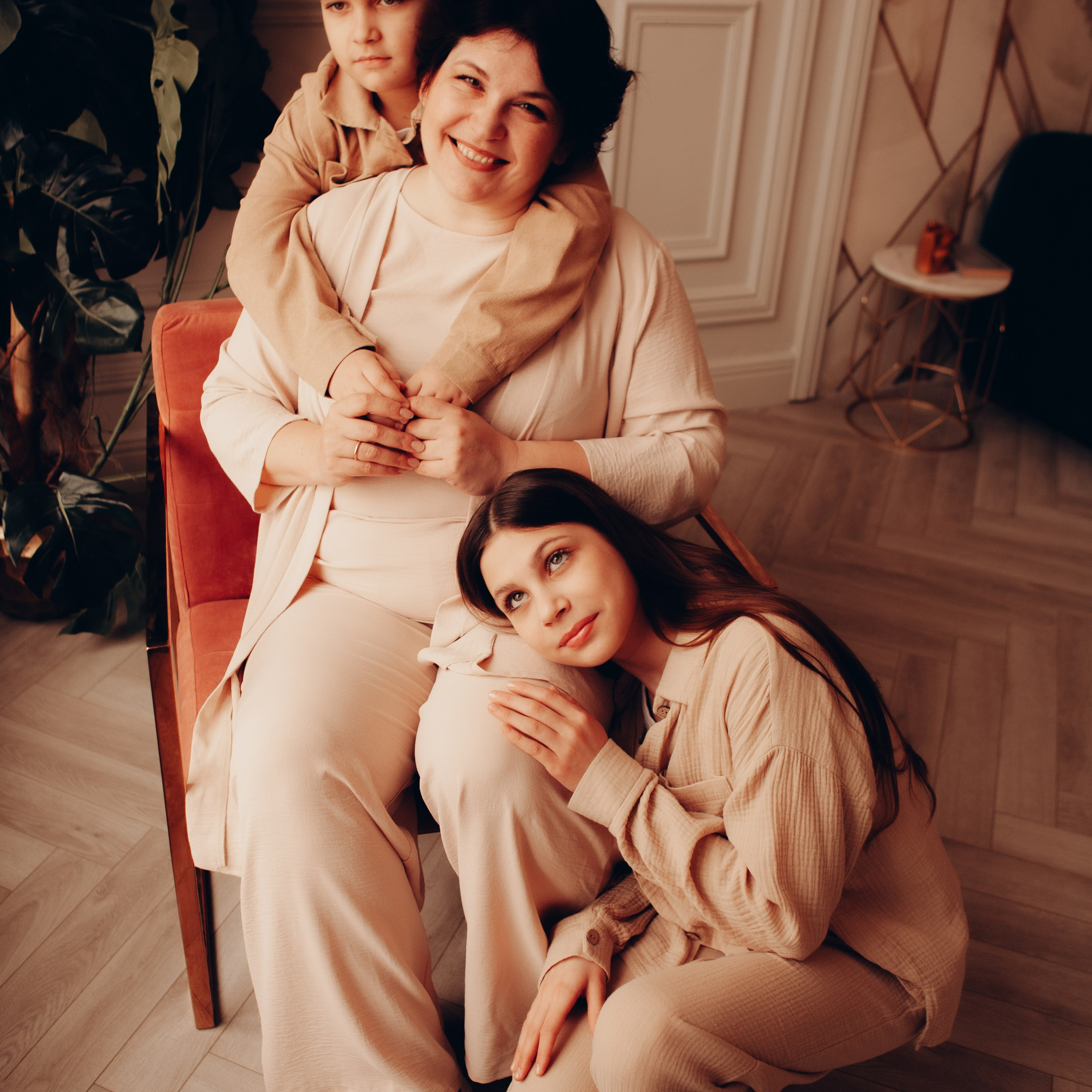 Семейные съемки. Фотосессия новорожденных в Москве фотограф Савина Анастасия