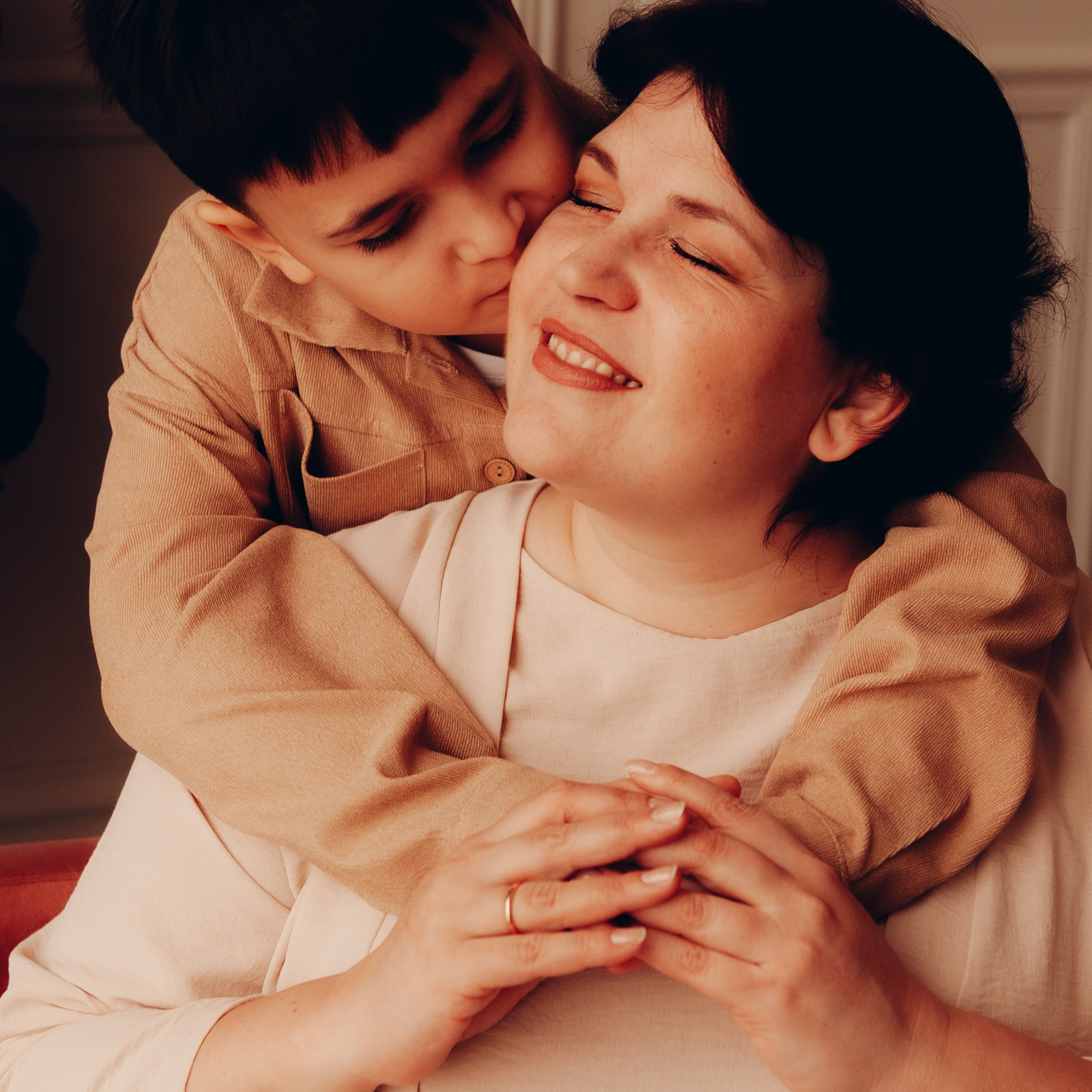 Семейные съемки. Фотосессия новорожденных в Москве фотограф Савина Анастасия