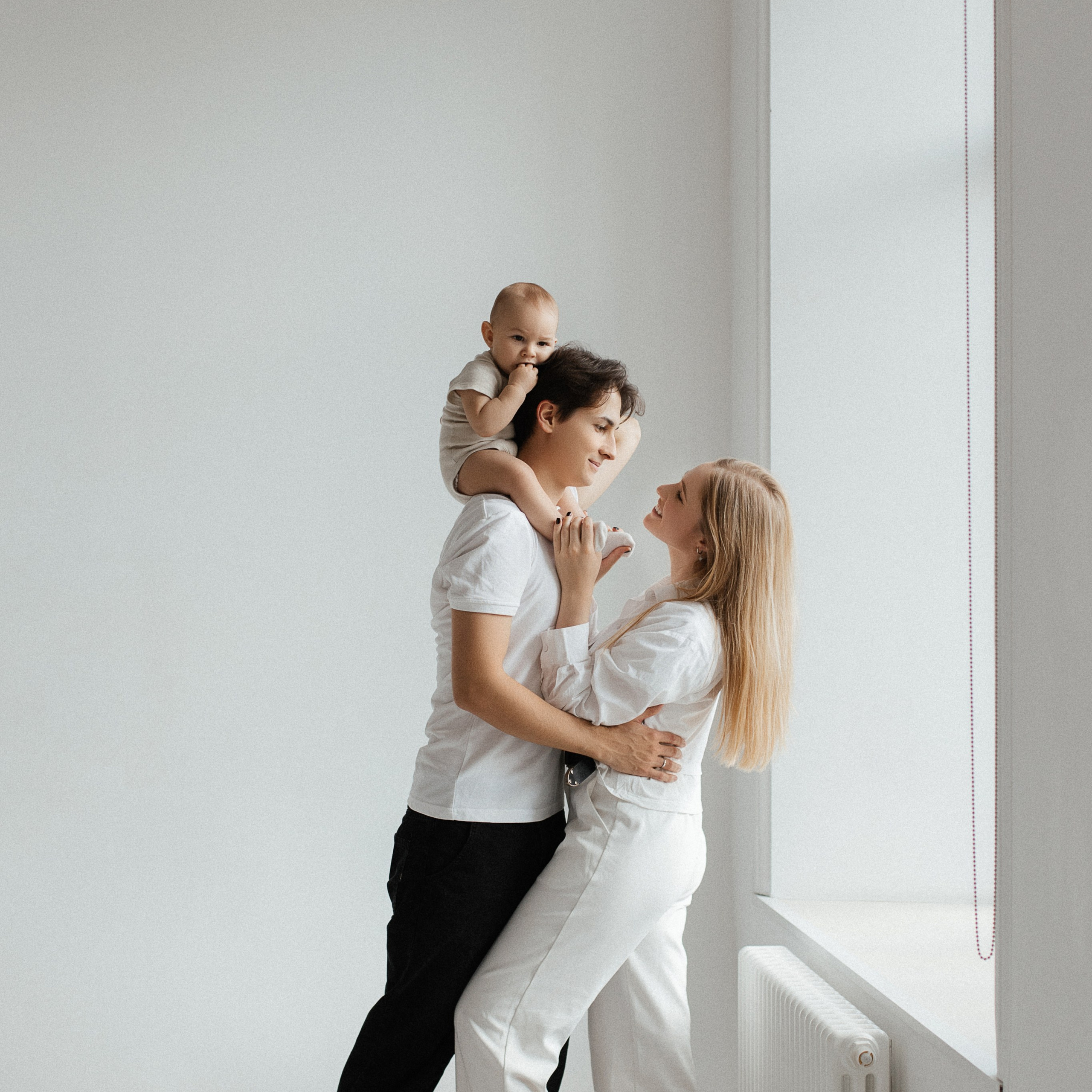 Полина, Дима и Давидик