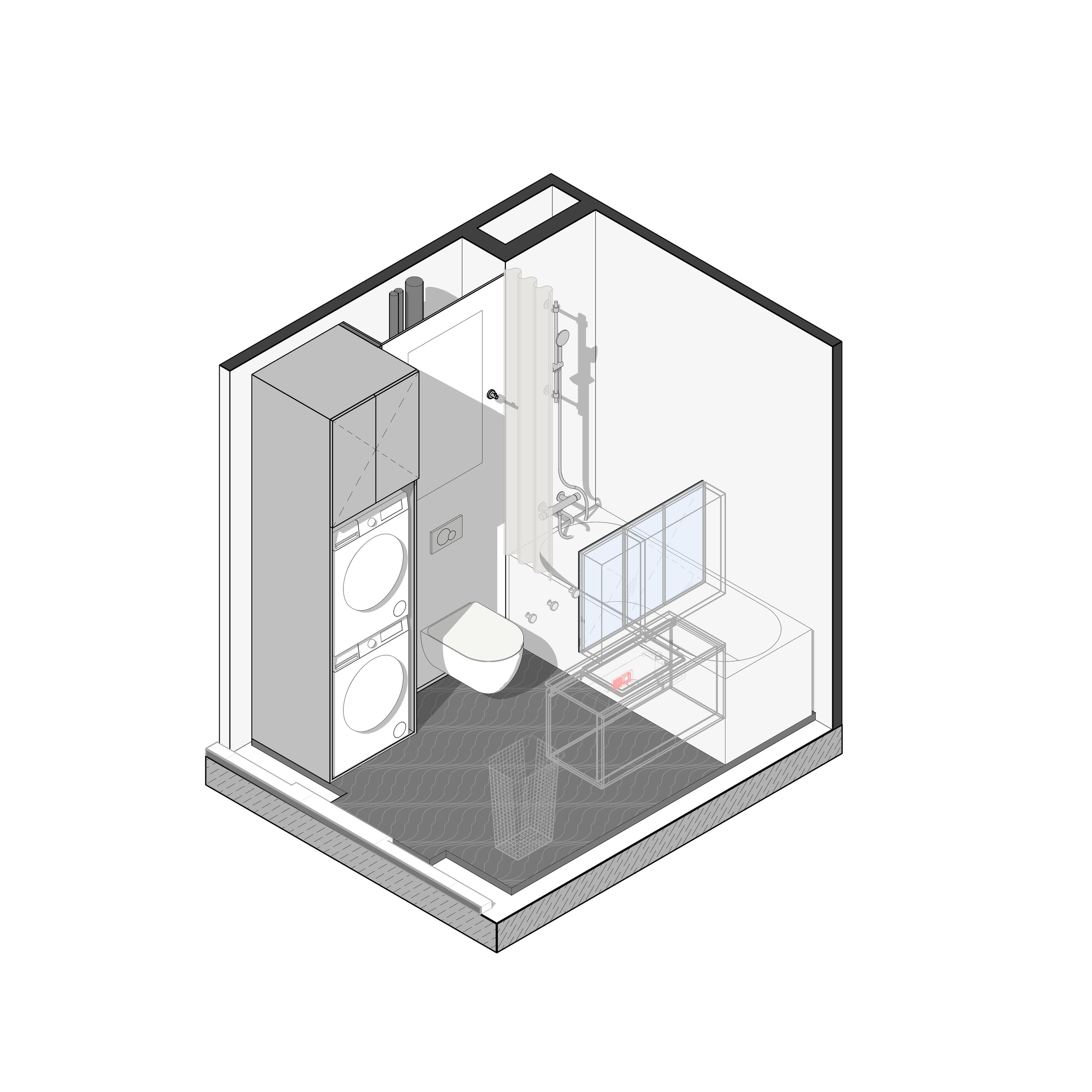 Вариант 2 (Водонагреватель в прихожей)