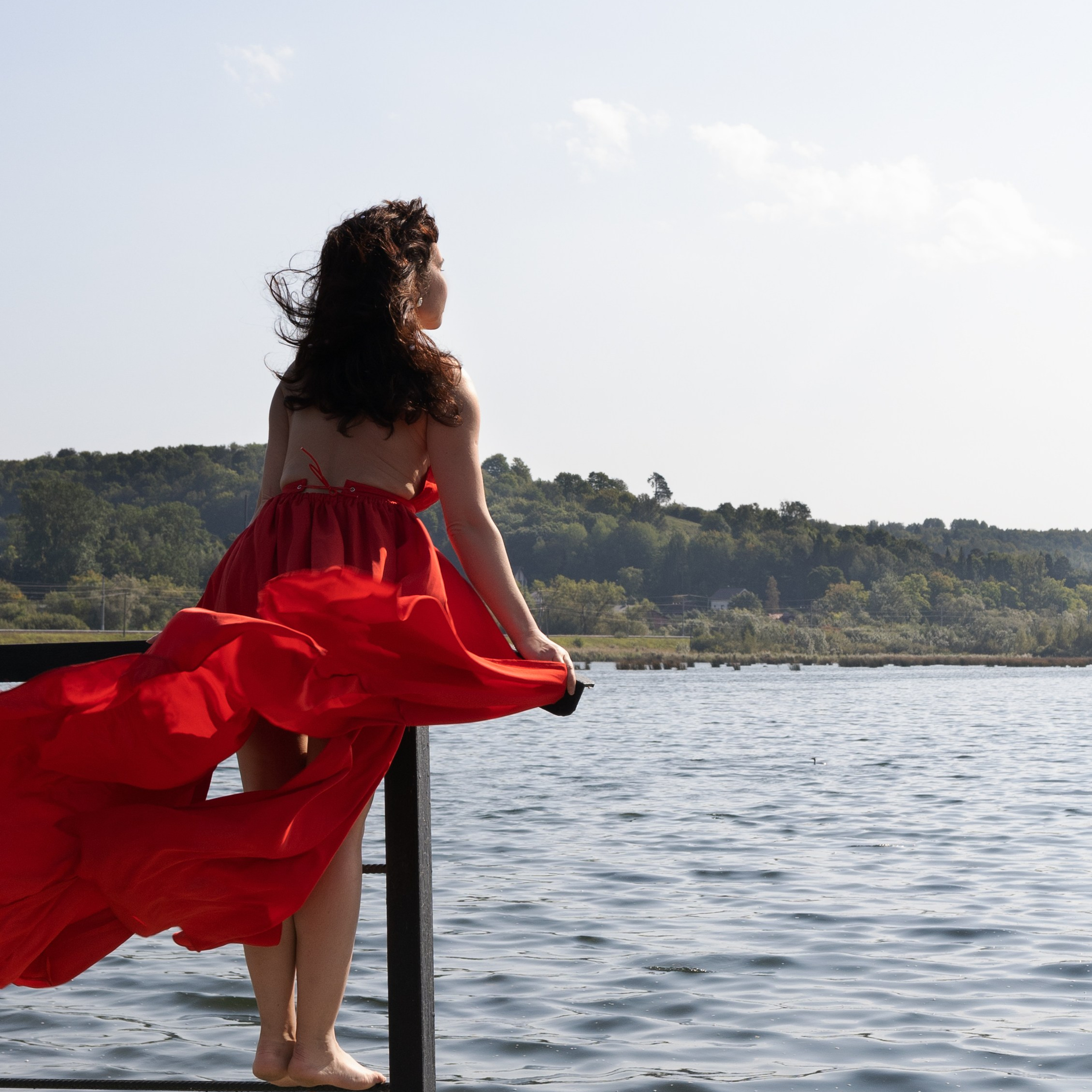 Ветер в волосах. Фототерапия.