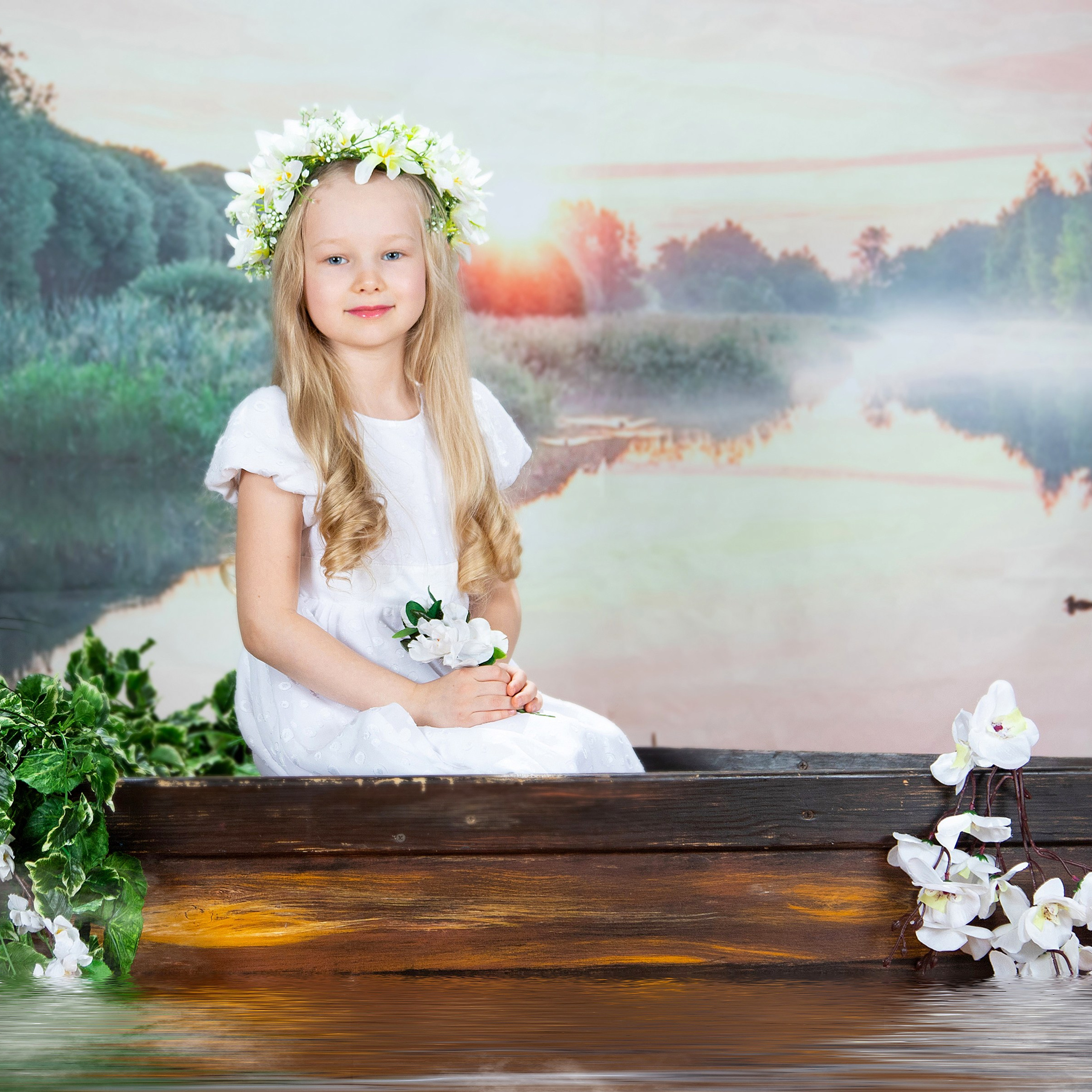 Фотосессия «Прогулка на&nbsp;лодочке»