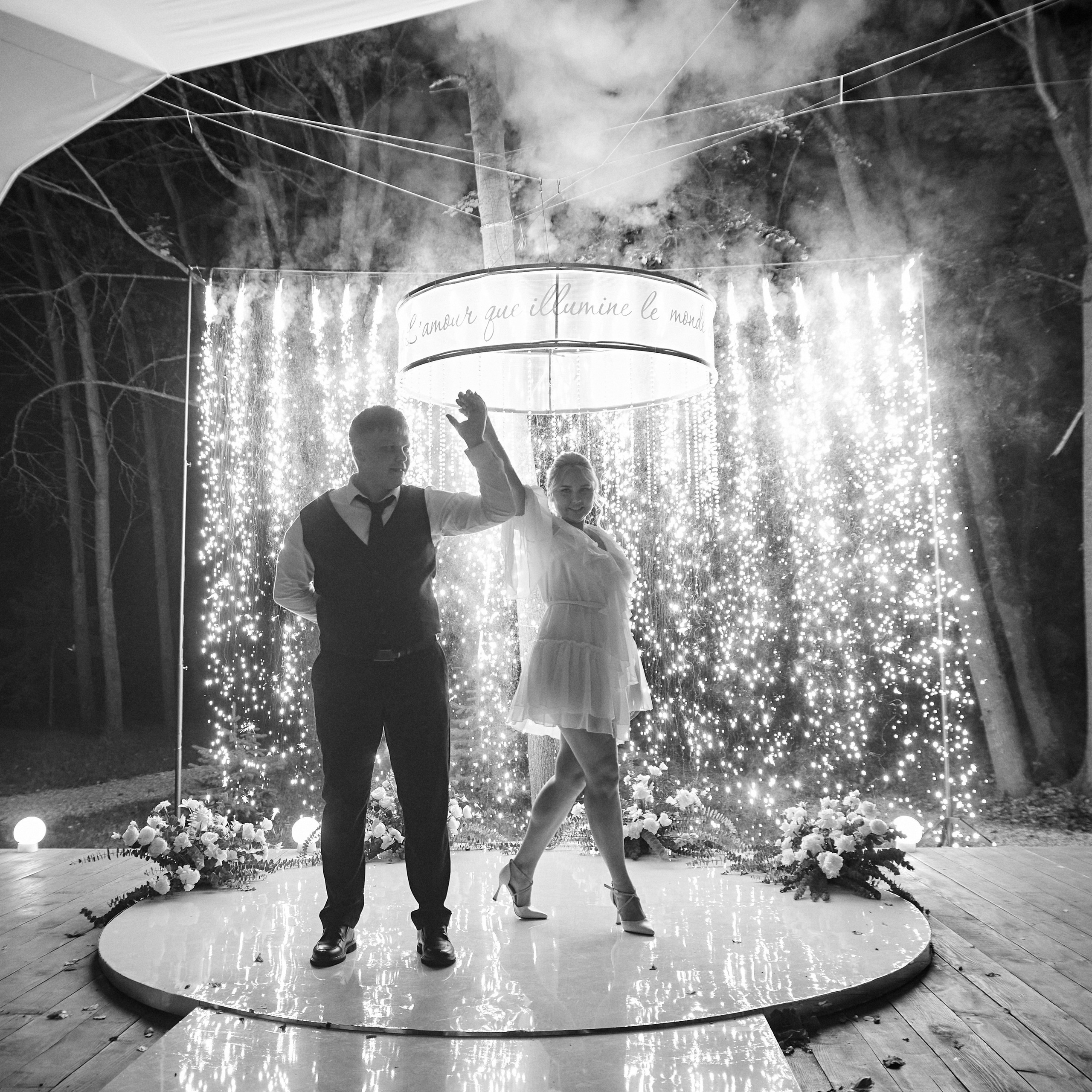 l'amour que illumine