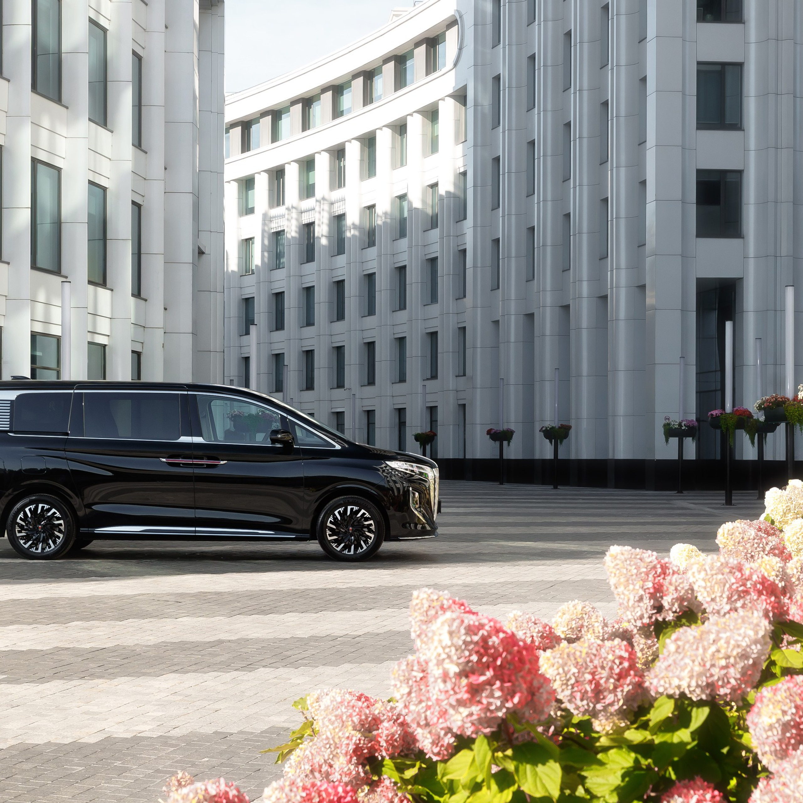Hongqi HS9. Фотограф Дмитрий Питерский