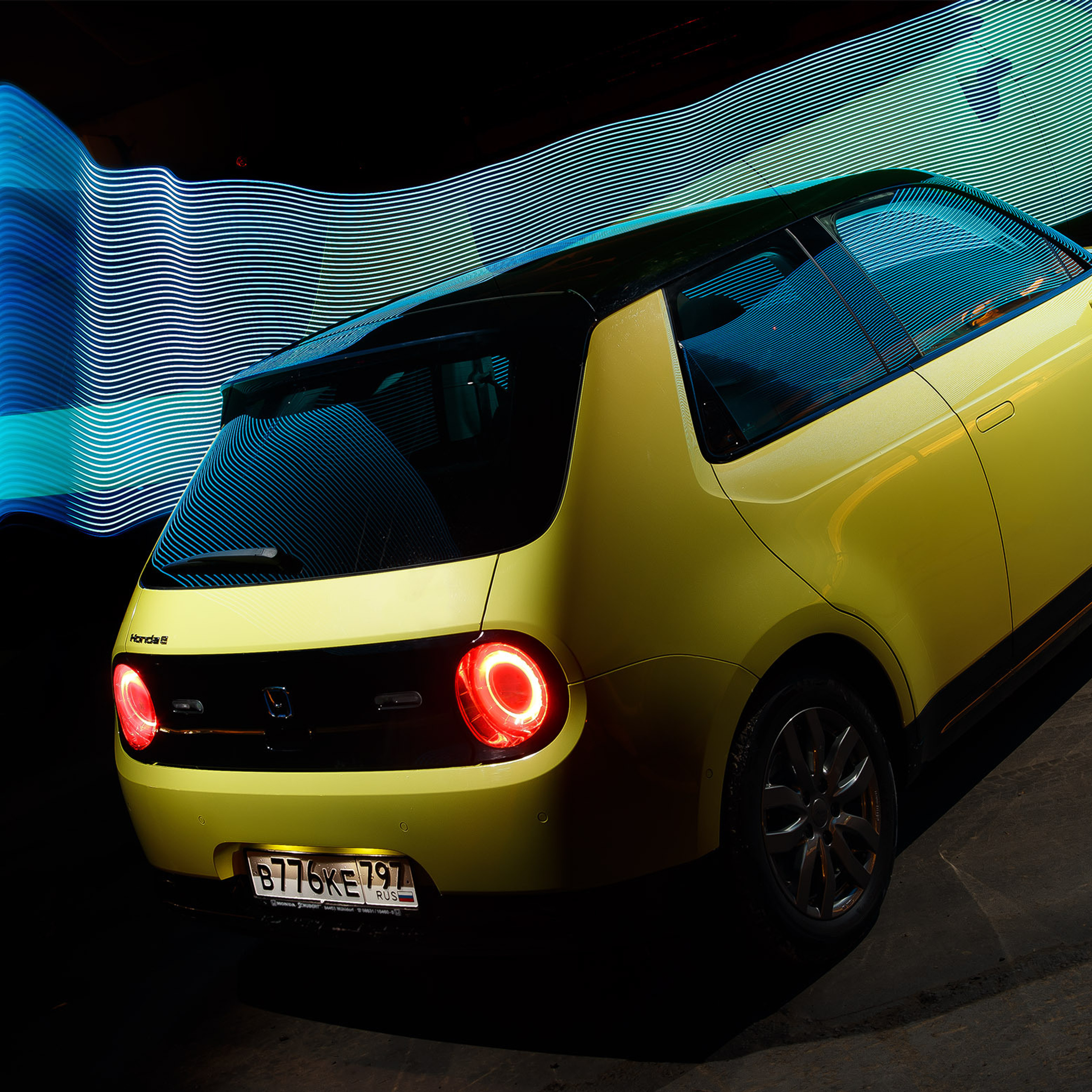 Honda E. Фотограф Дмитрий Питерский
