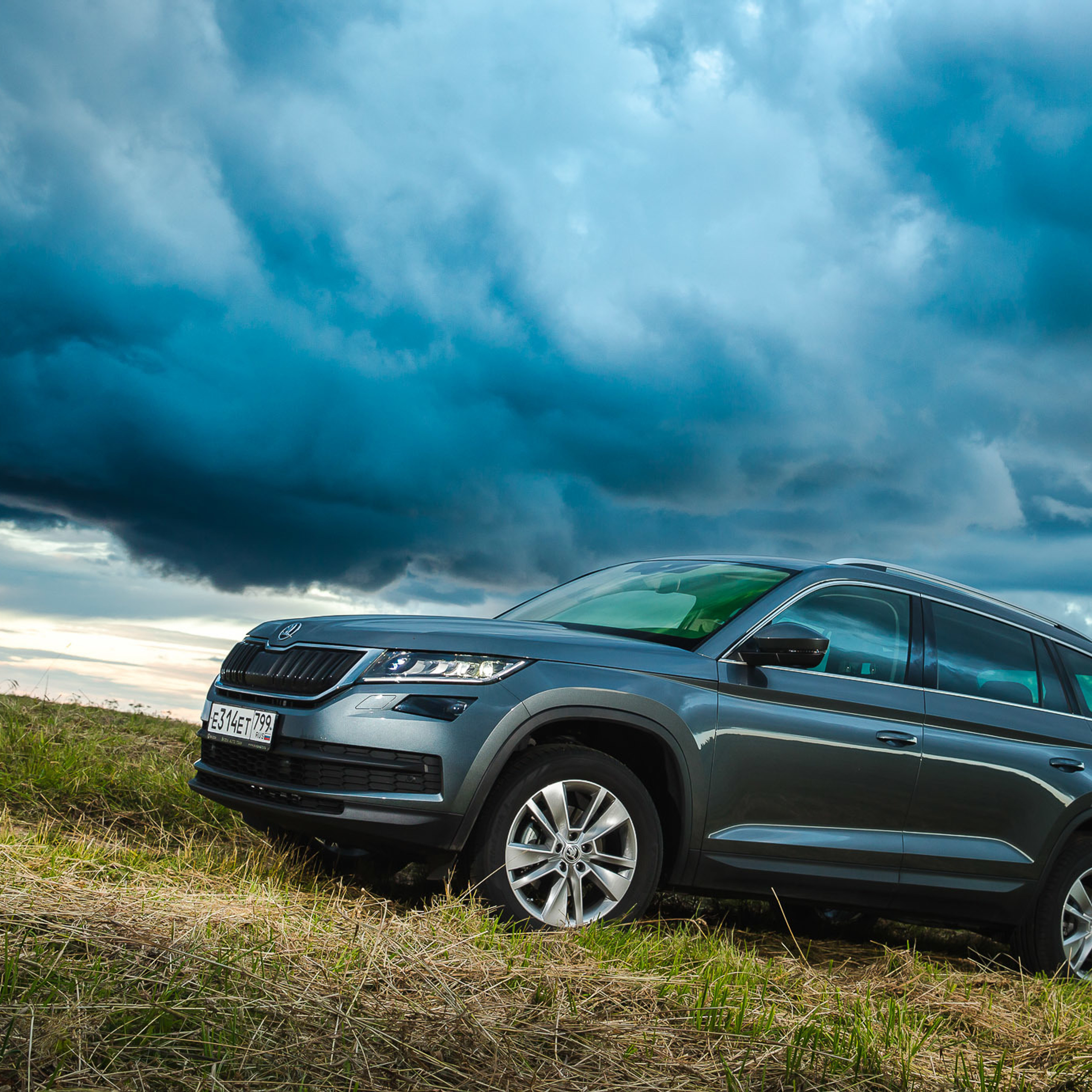Peugeot 5008 & Skoda Kodiaq. Фотограф Дмитрий Питерский
